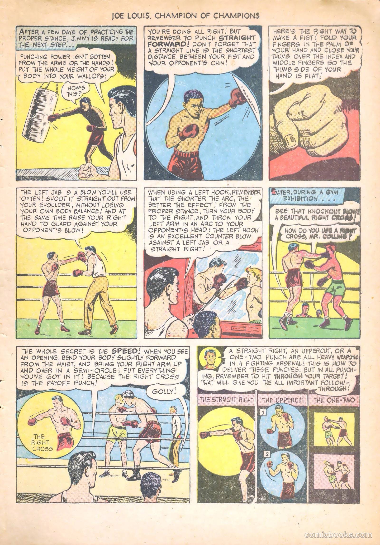 Joe Louis #1 (1950) — page 33 of 36