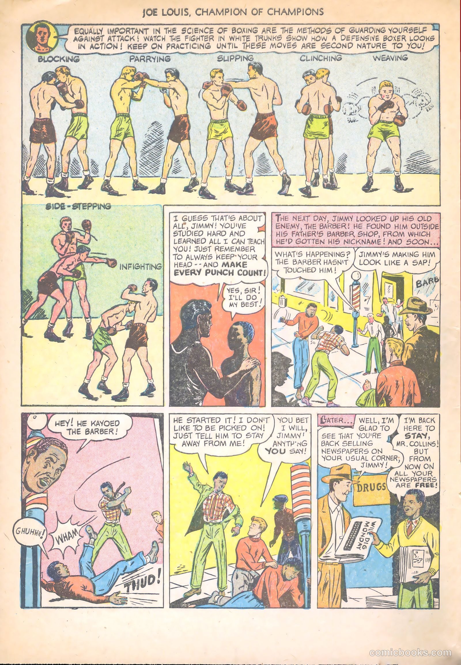 Joe Louis #1 (1950) — page 34 of 36