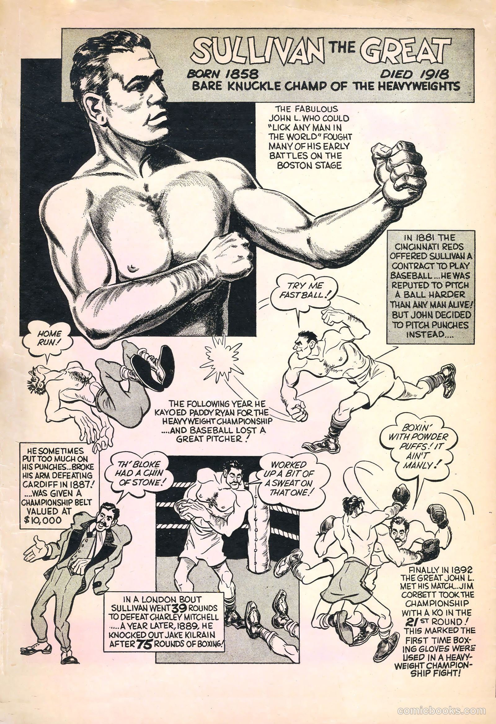 Joe Louis #1 (1950) — page 35 of 36