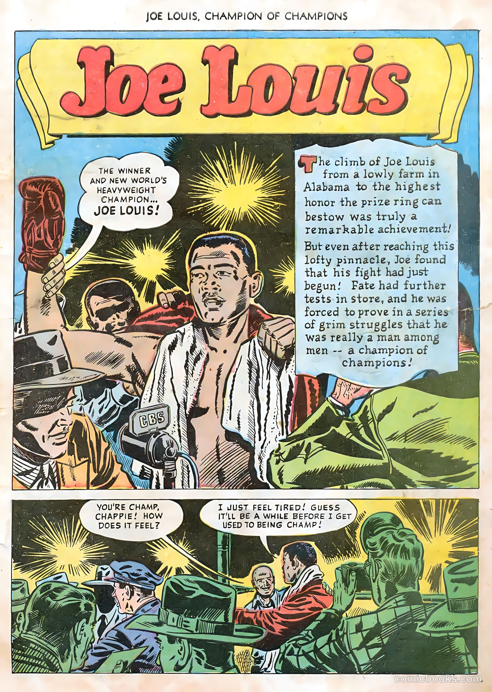 Joe Louis #2 (1950) — page 3 of 36
