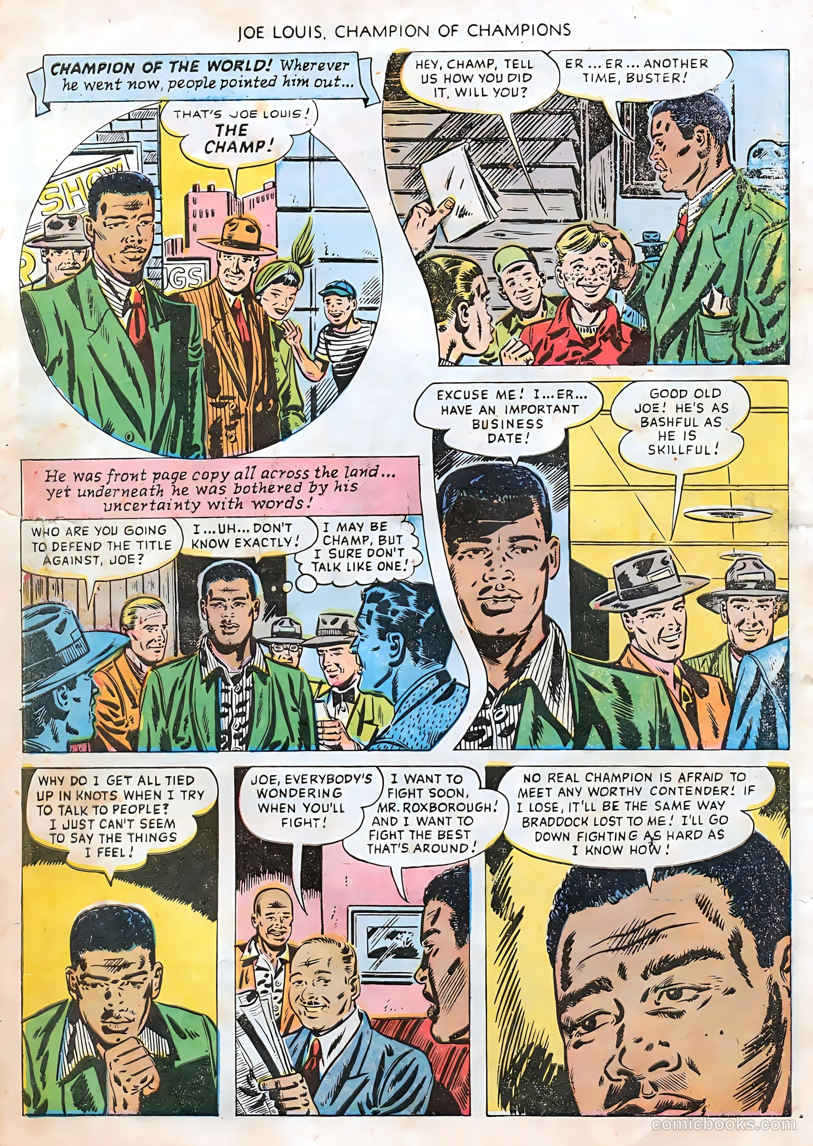 Joe Louis #2 (1950) — page 4 of 36