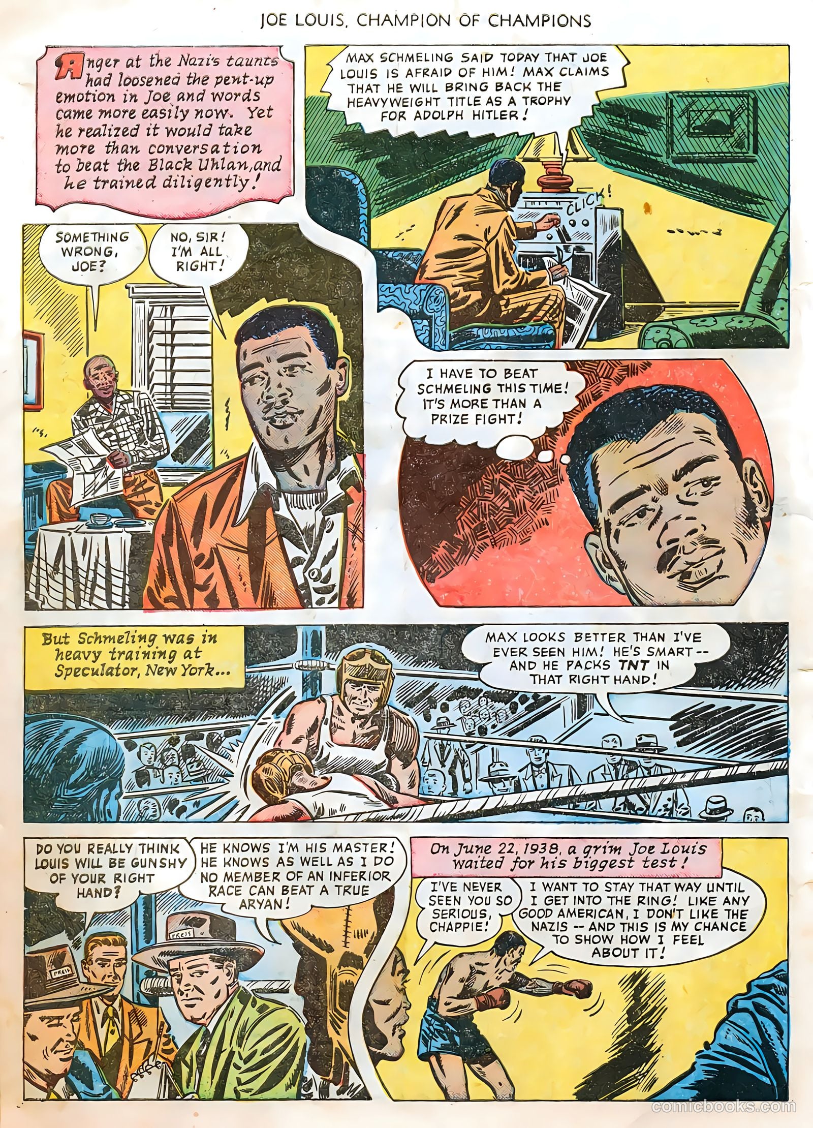 Joe Louis #2 (1950) — page 6 of 36