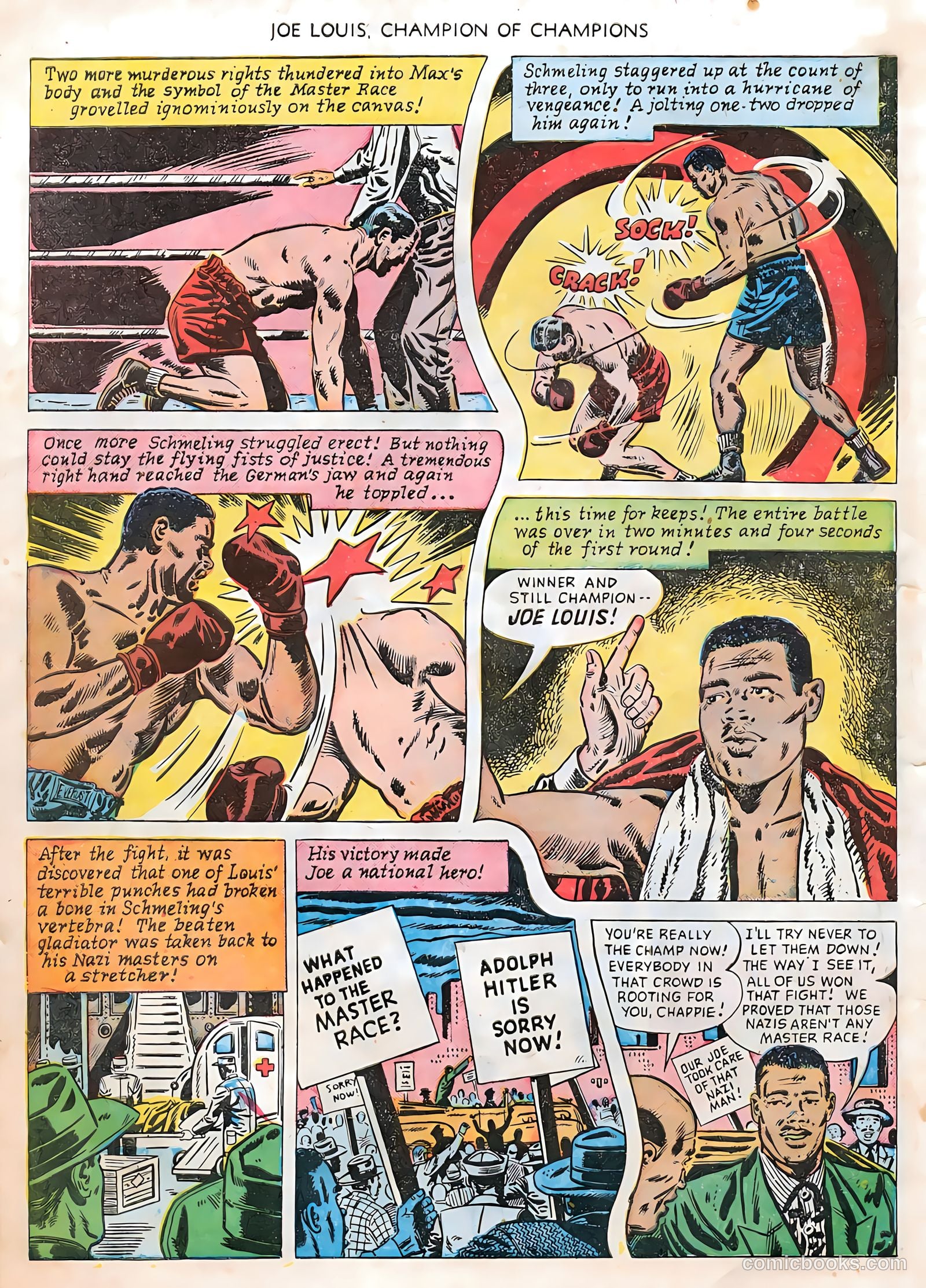 Joe Louis #2 (1950) — page 8 of 36