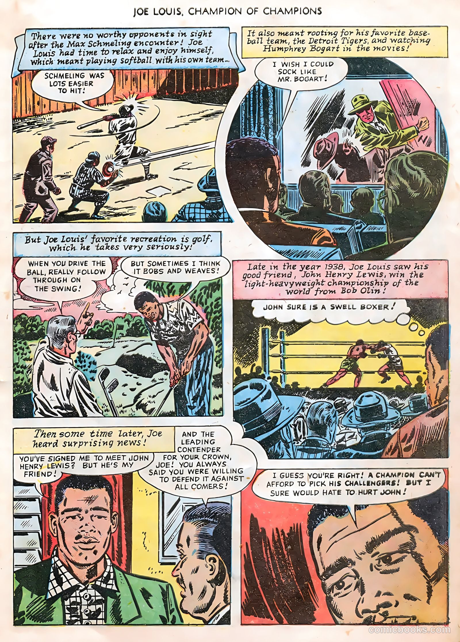 Joe Louis #2 (1950) — page 9 of 36