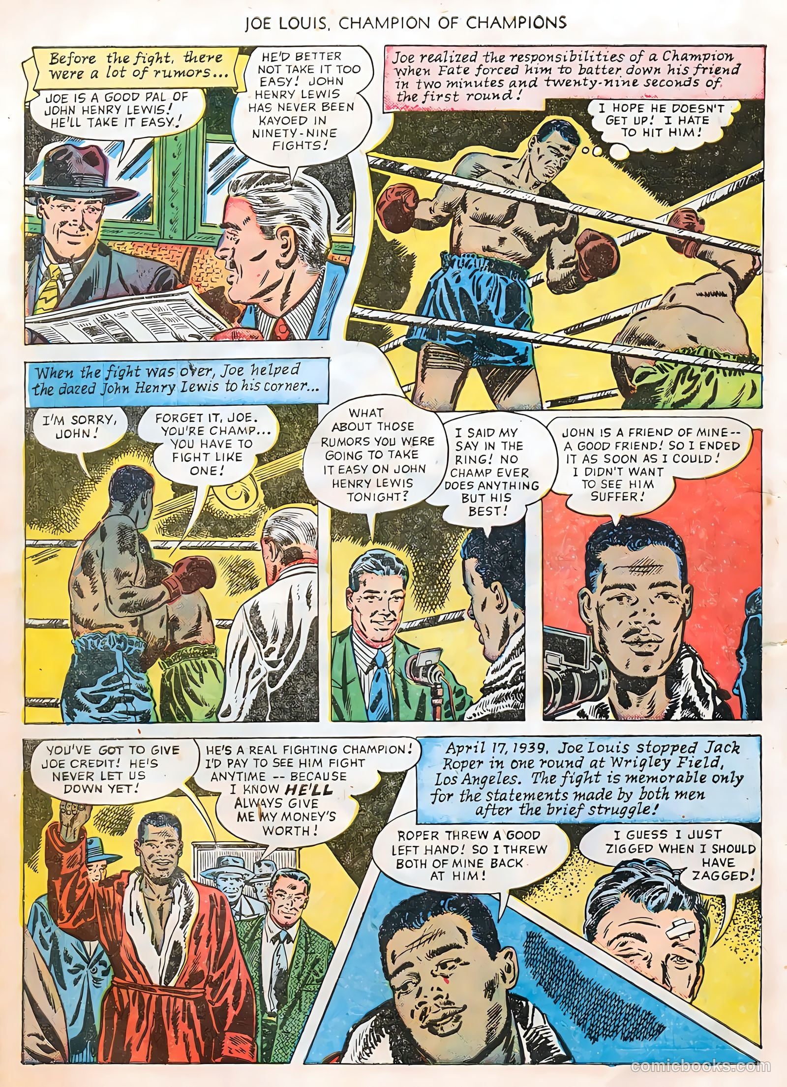 Joe Louis #2 (1950) — page 10 of 36