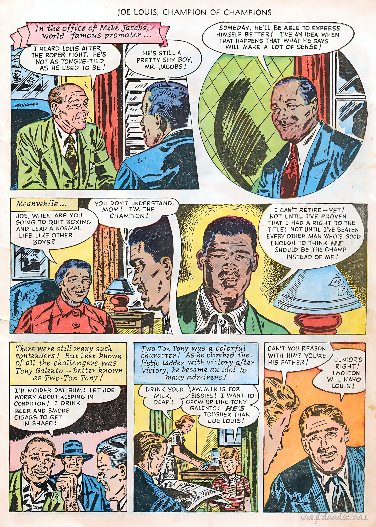 Joe Louis #2 (1950) — page 11 of 36