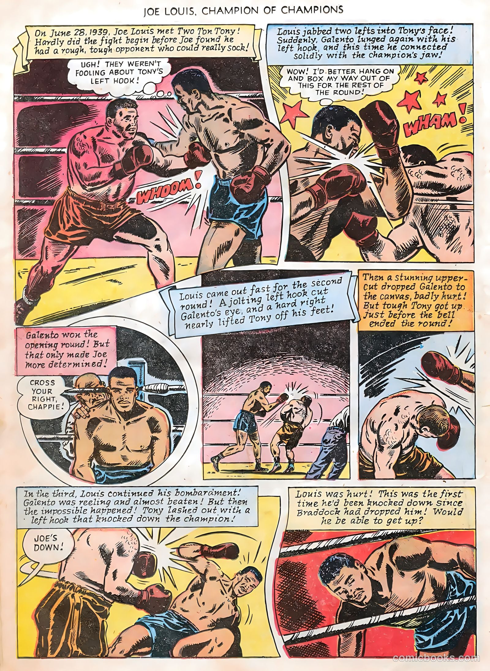 Joe Louis #2 (1950) — page 12 of 36