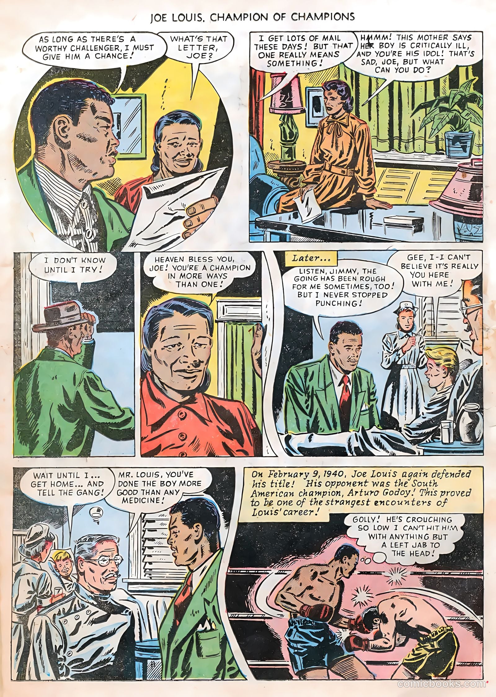Joe Louis #2 (1950) — page 14 of 36