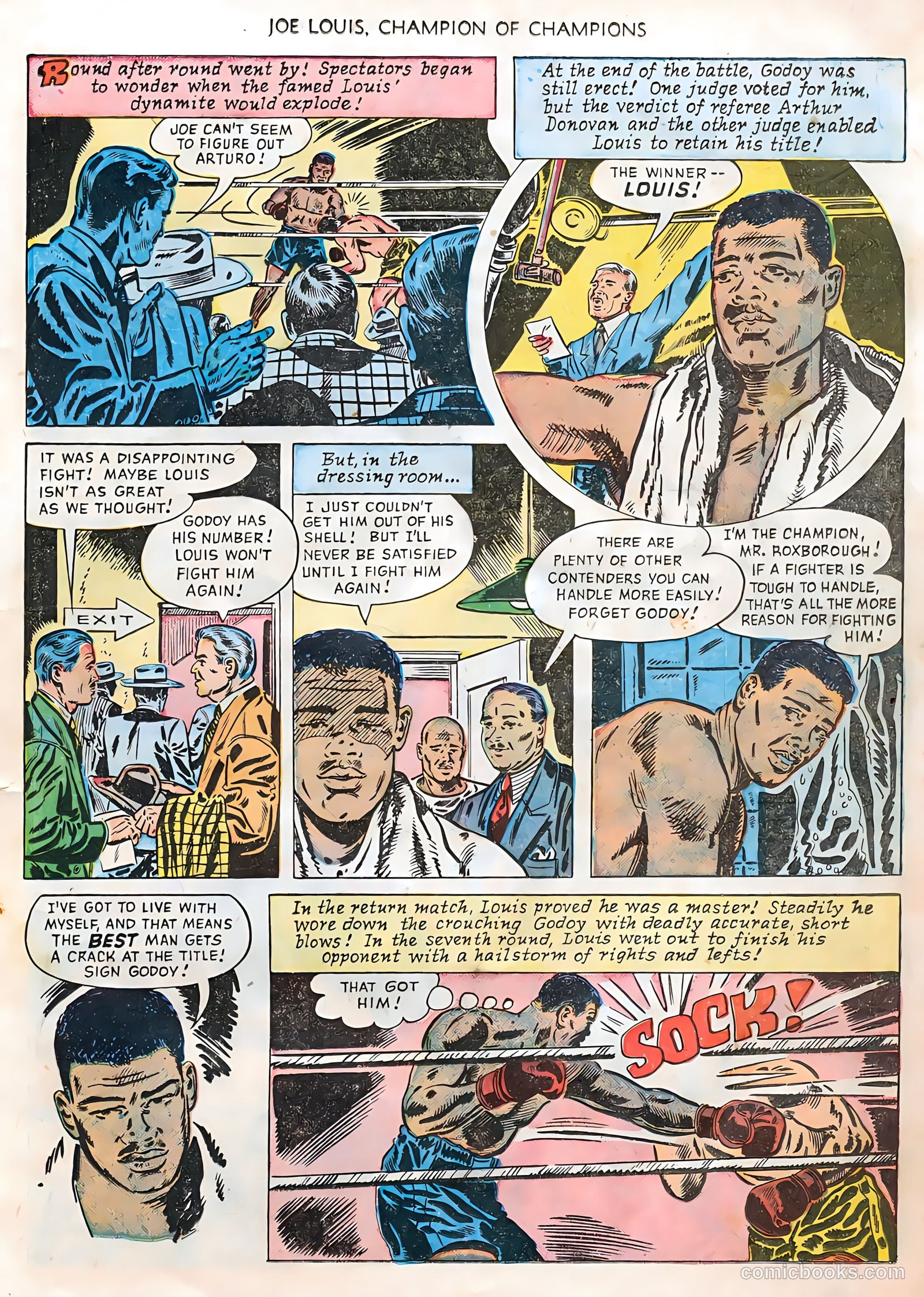 Joe Louis #2 (1950) — page 15 of 36