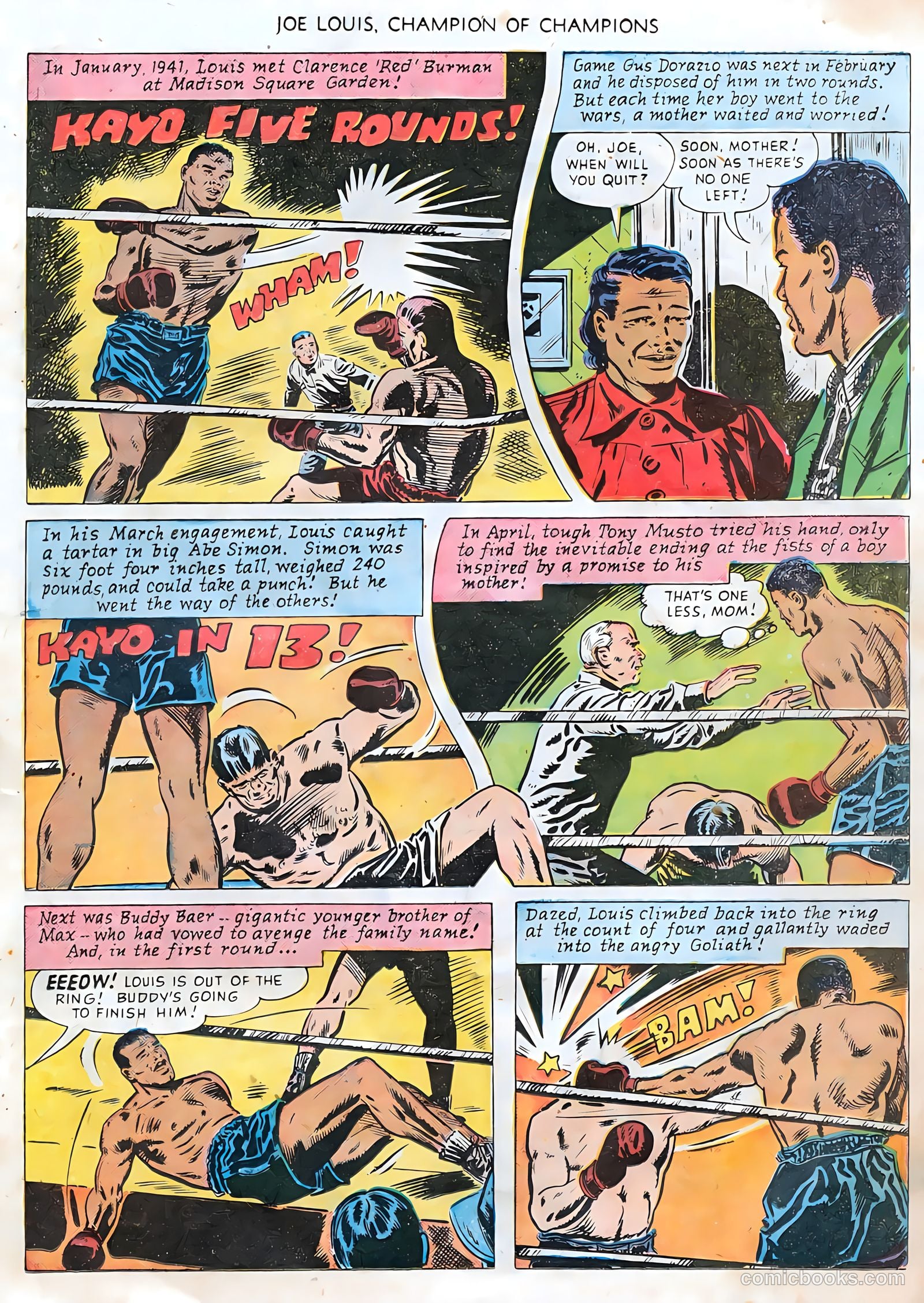 Joe Louis #2 (1950) — page 17 of 36