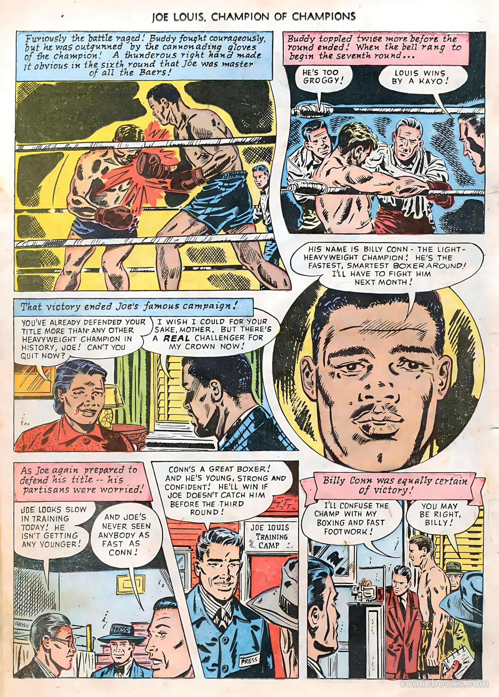 Joe Louis #2 (1950) — page 18 of 36