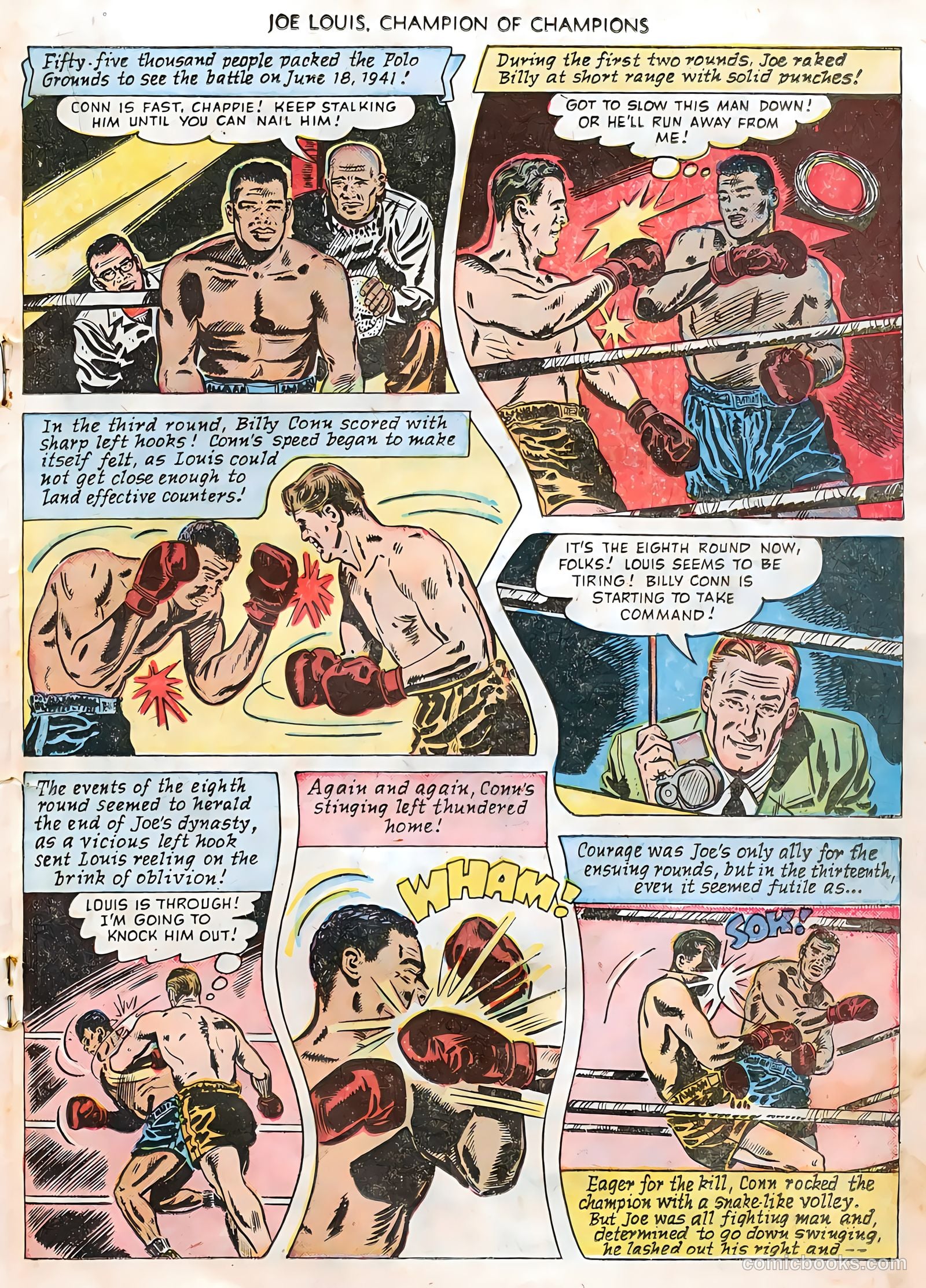 Joe Louis #2 (1950) — page 19 of 36