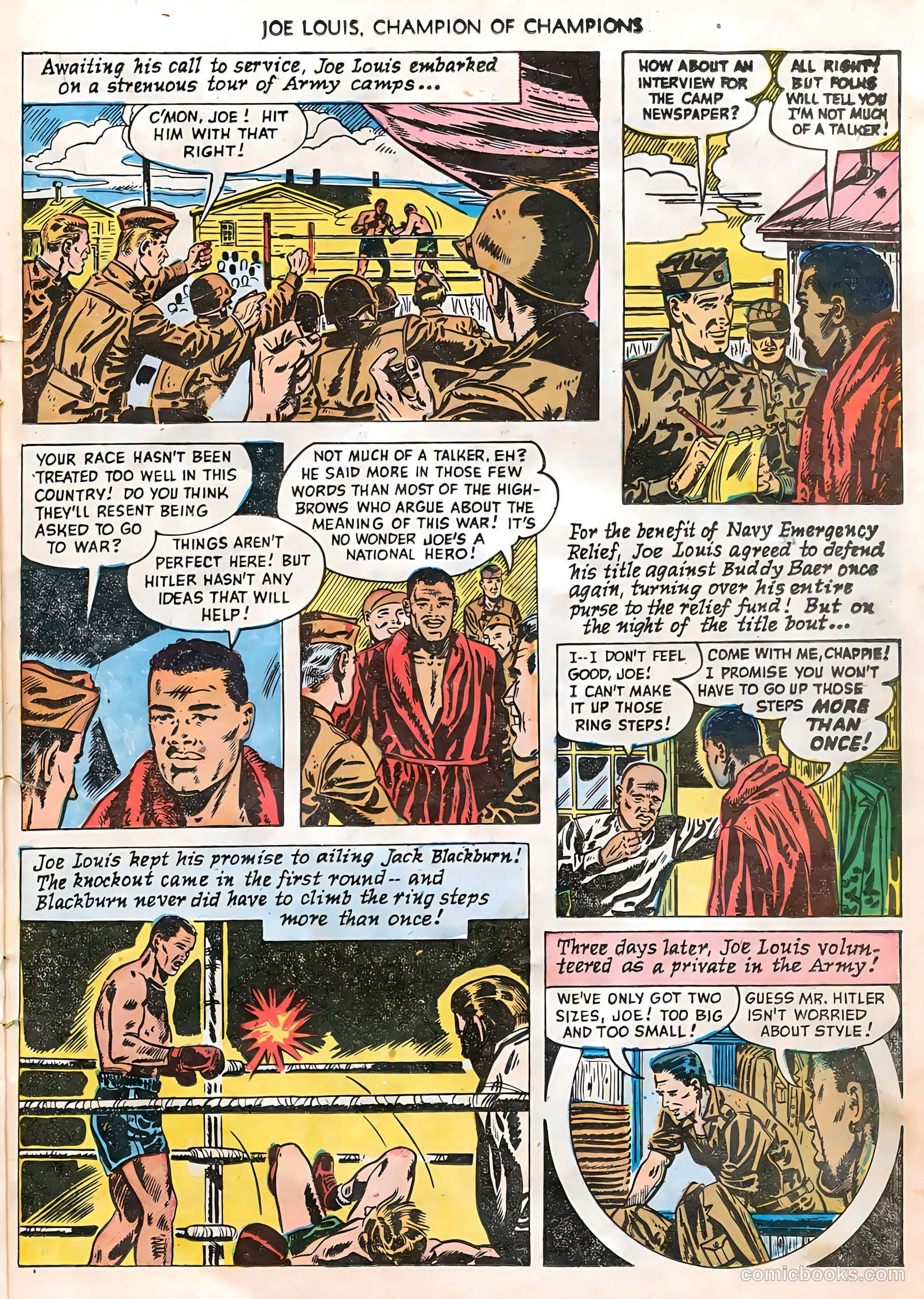 Joe Louis #2 (1950) — page 21 of 36