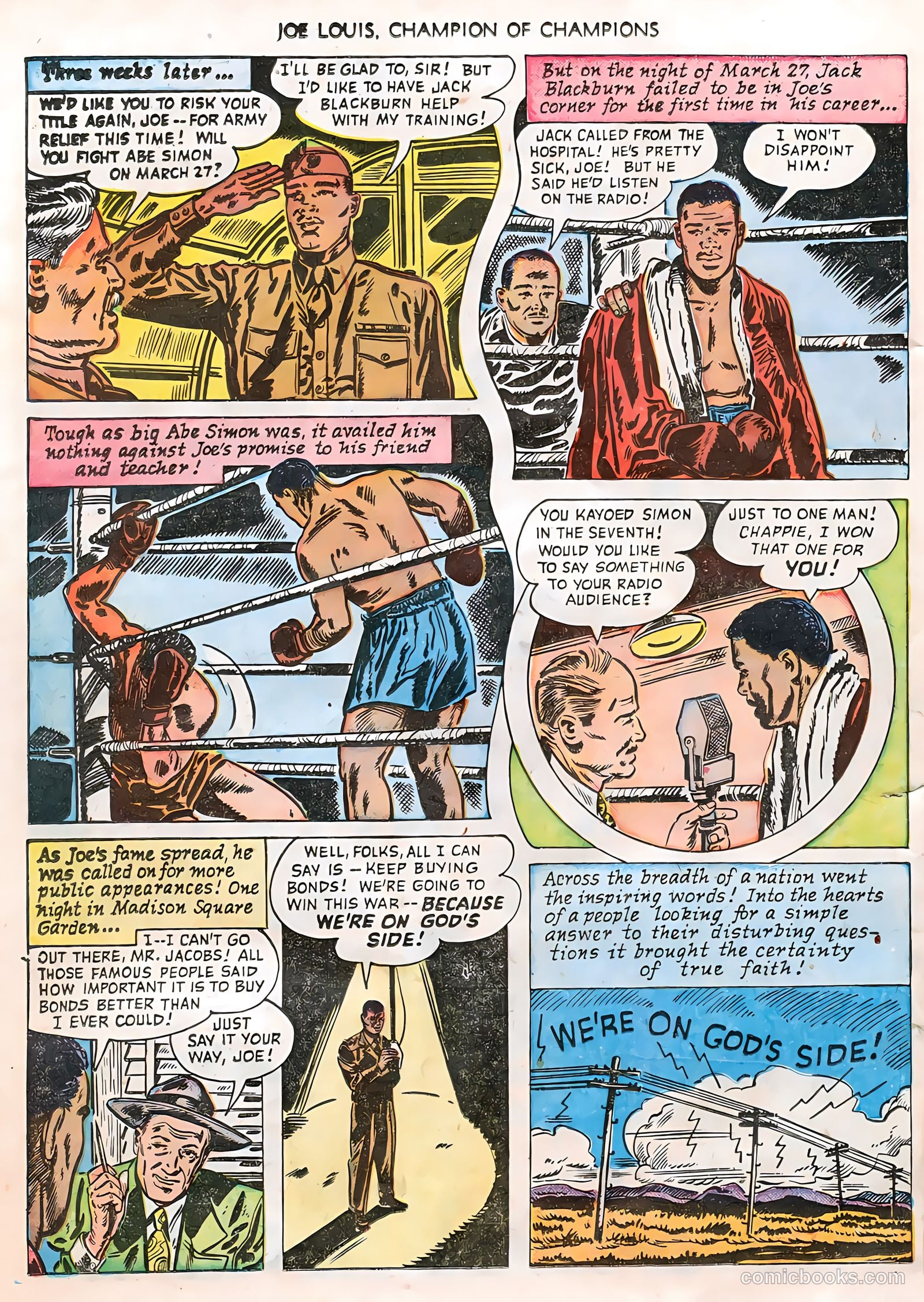 Joe Louis #2 (1950) — page 22 of 36