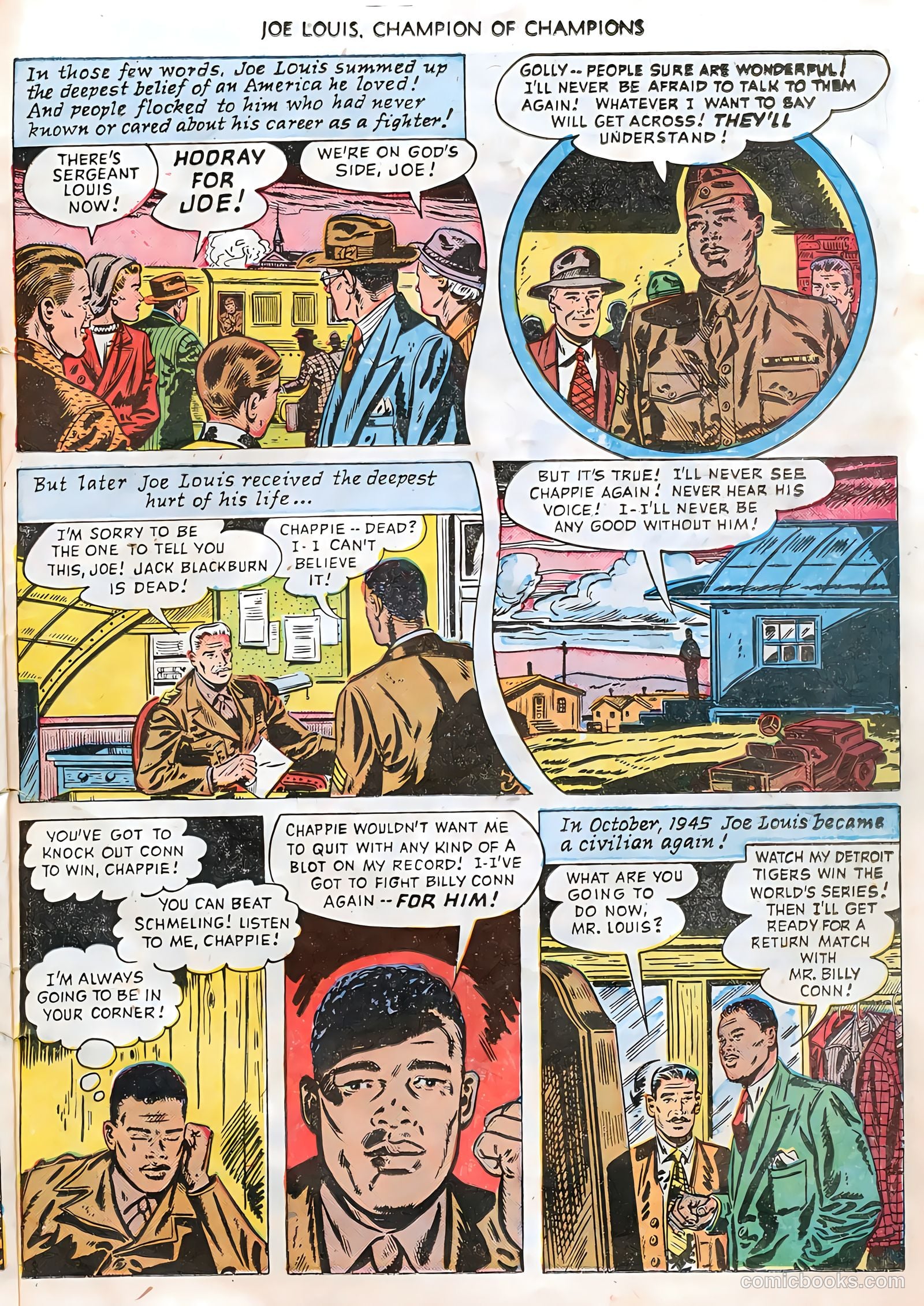 Joe Louis #2 (1950) — page 23 of 36