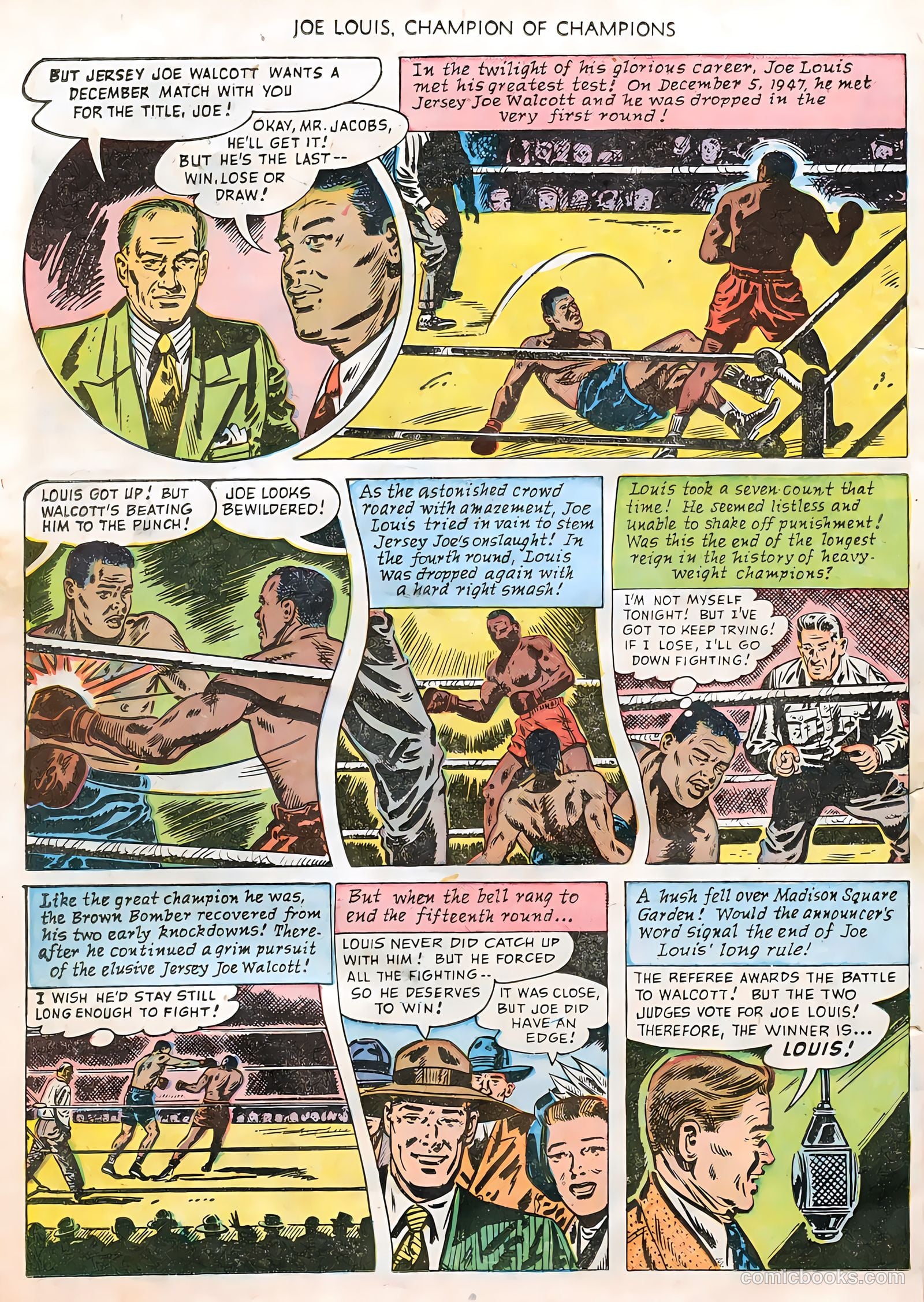 Joe Louis #2 (1950) — page 26 of 36
