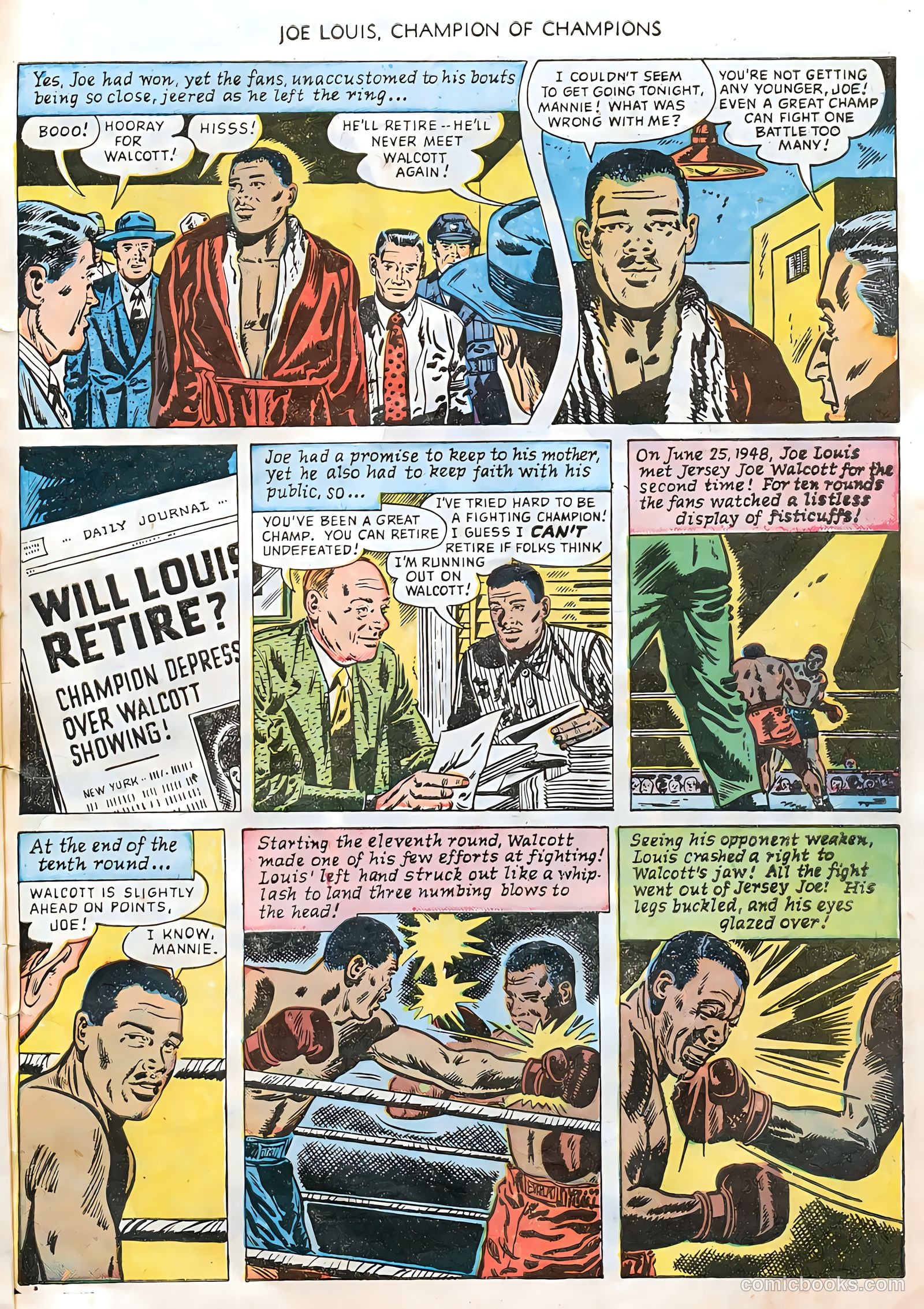 Joe Louis #2 (1950) — page 27 of 36