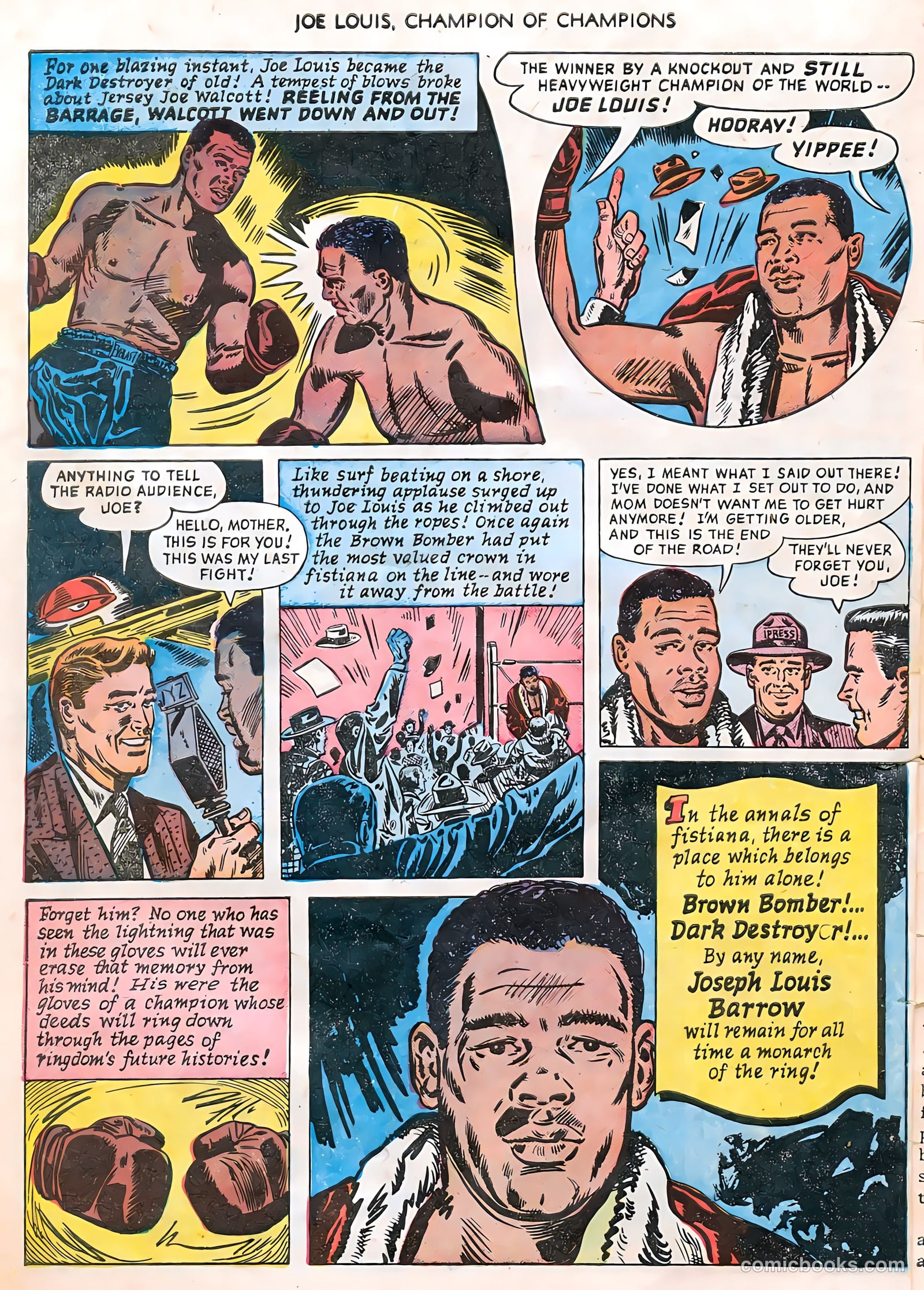 Joe Louis #2 (1950) — page 28 of 36