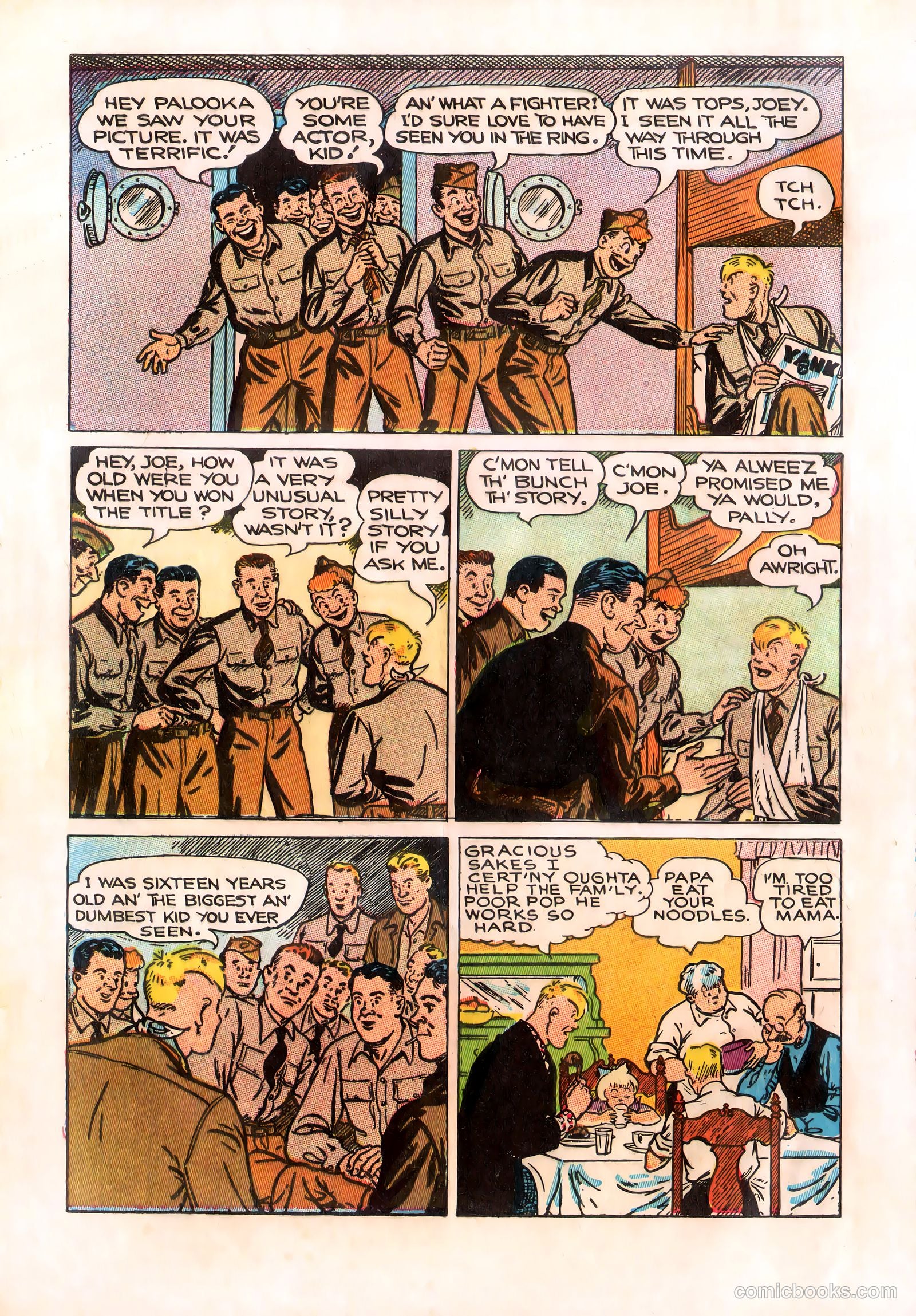 Joe Palooka Comics #1 (1945) — page 4 of 36