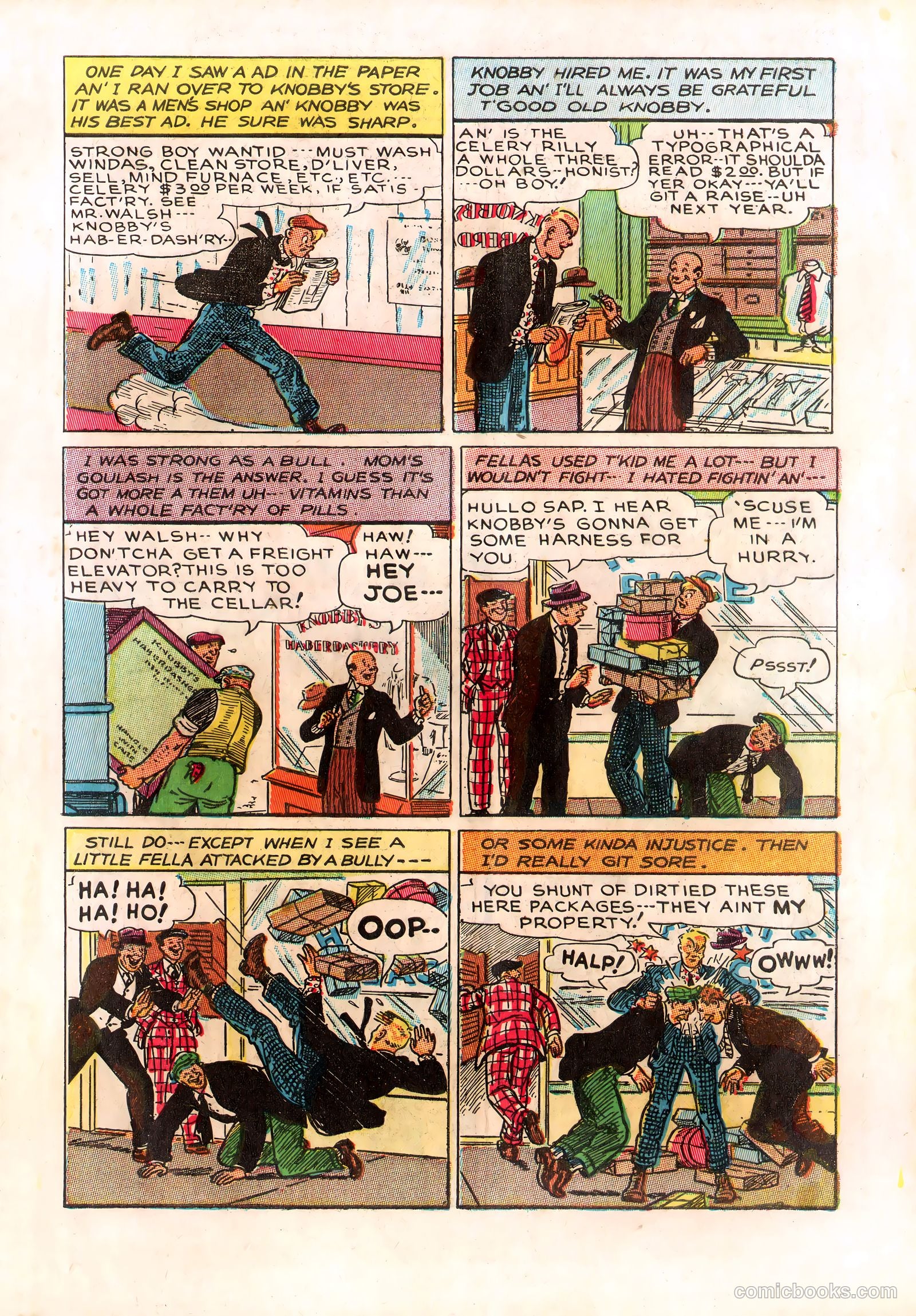 Joe Palooka Comics #1 (1945) — page 5 of 36