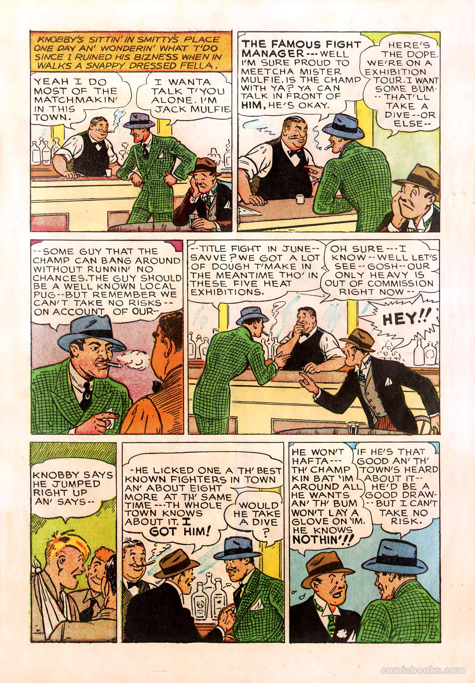 Joe Palooka Comics #1 (1945) — page 10 of 36