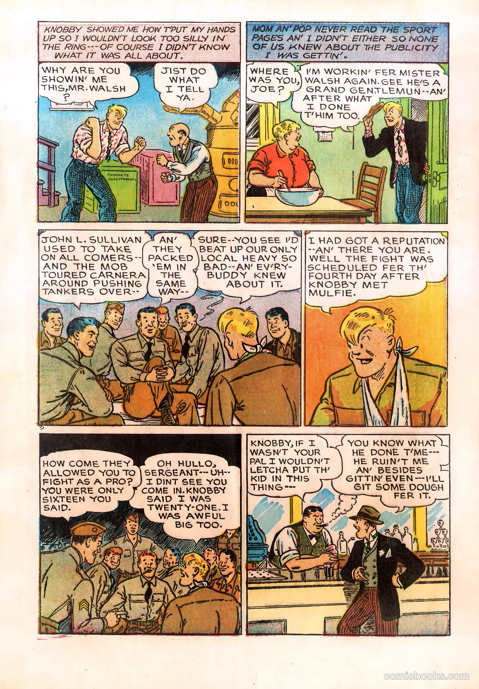 Joe Palooka Comics #1 (1945) — page 12 of 36