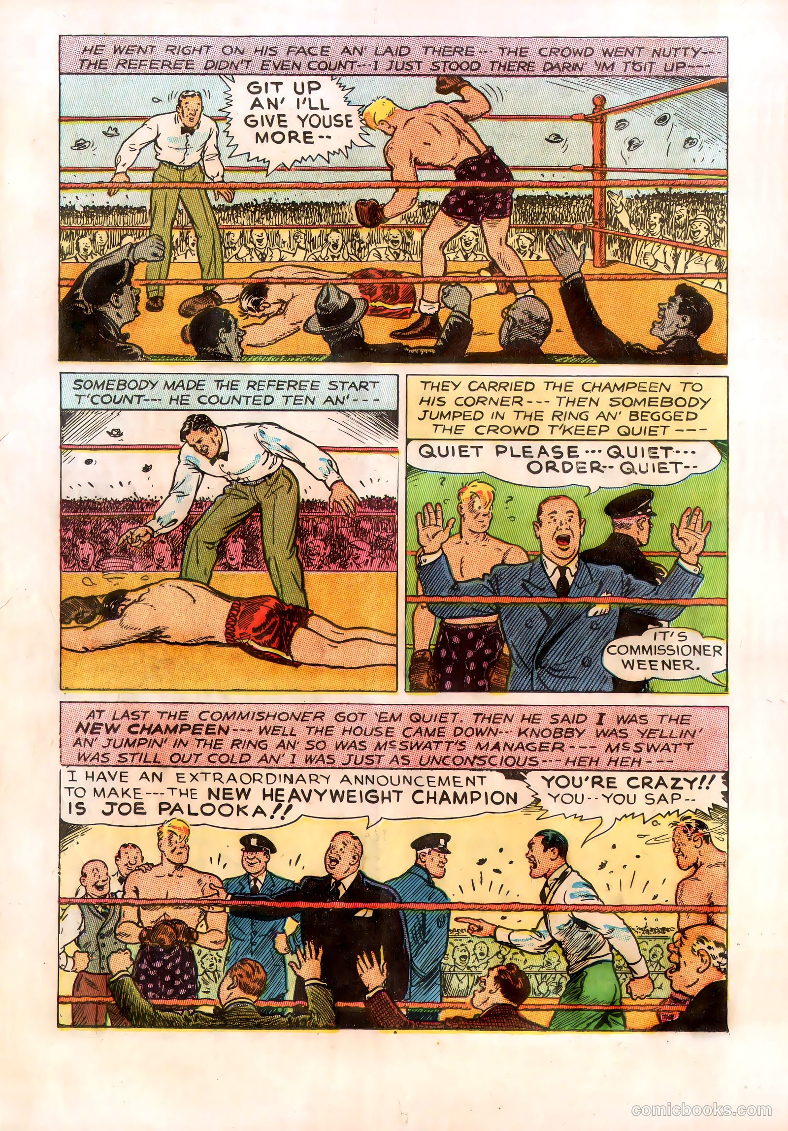 Joe Palooka Comics #1 (1945) — page 18 of 36