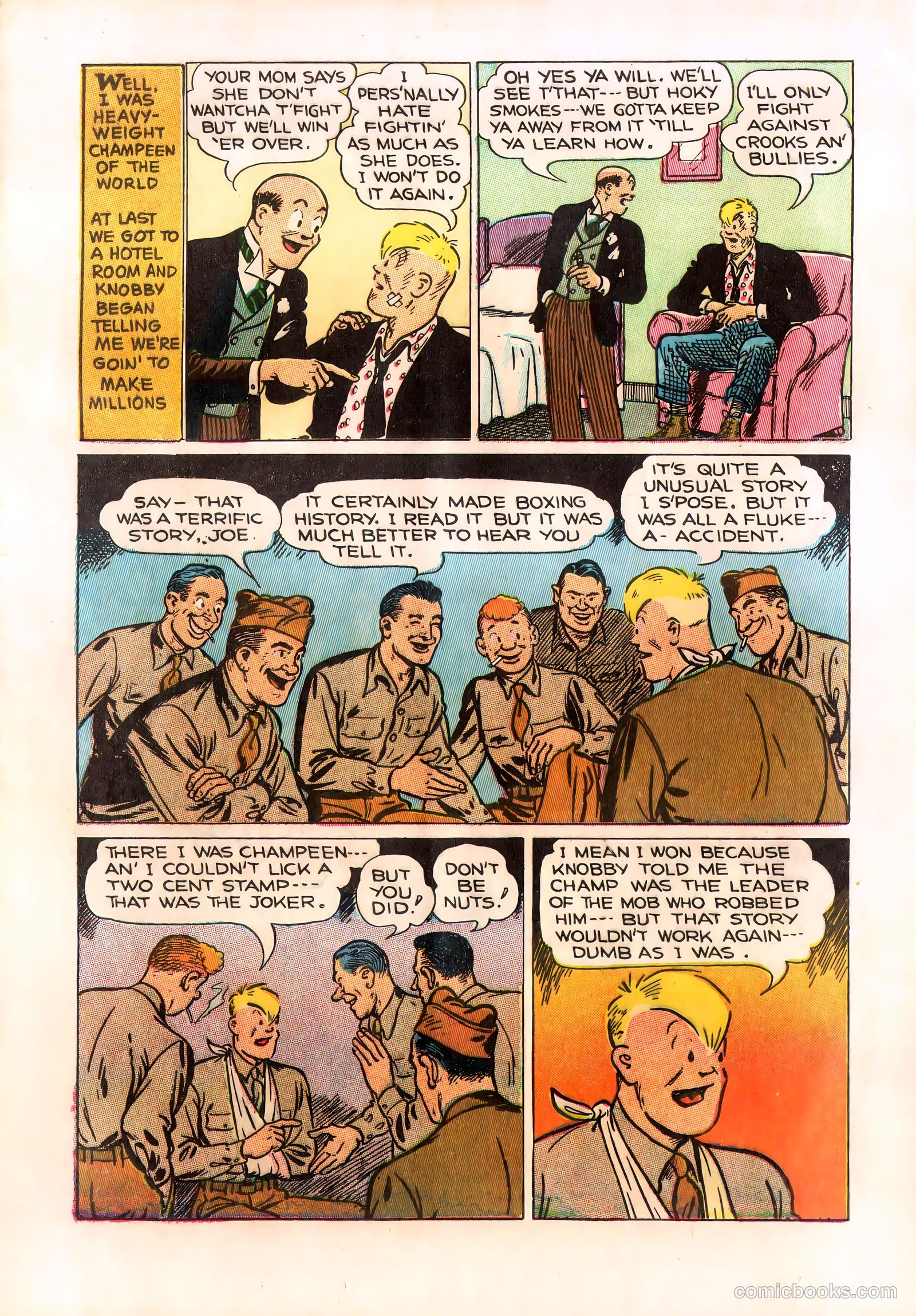 Joe Palooka Comics #1 (1945) — page 20 of 36