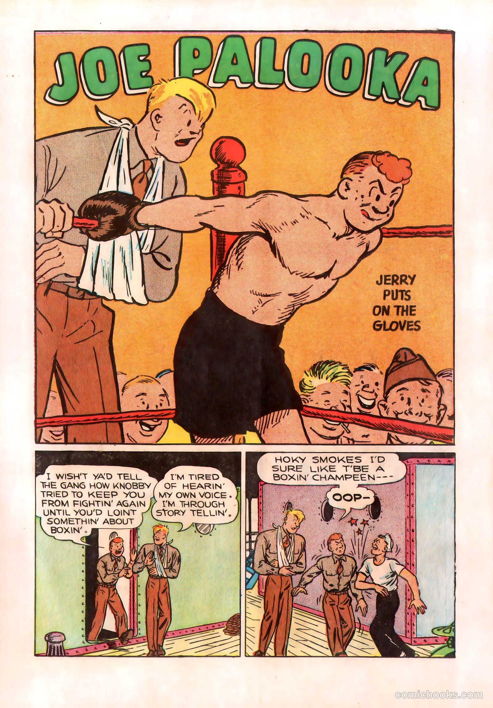 Joe Palooka Comics #1 (1945) — page 21 of 36