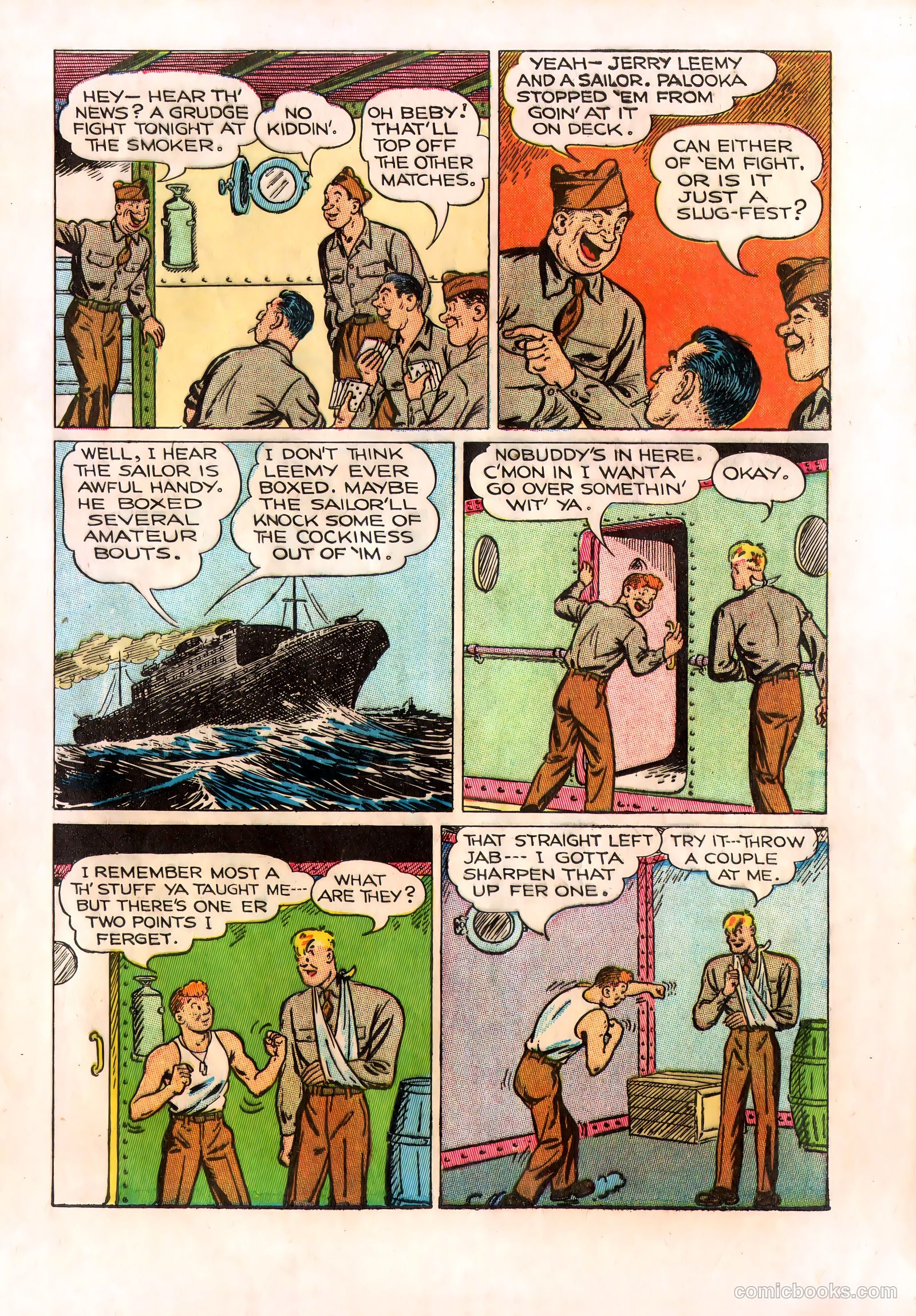 Joe Palooka Comics #1 (1945) — page 23 of 36