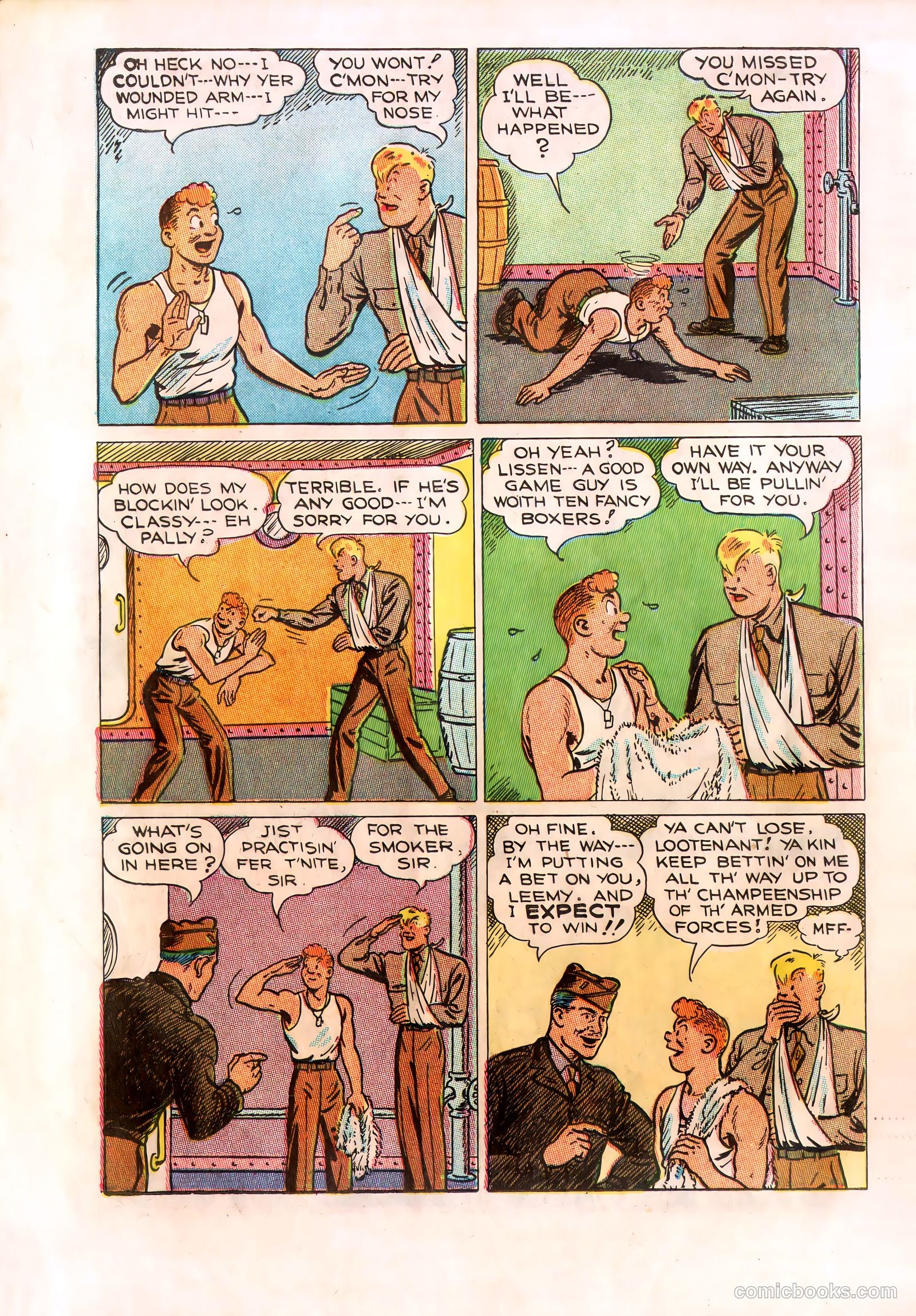 Joe Palooka Comics #1 (1945) — page 24 of 36