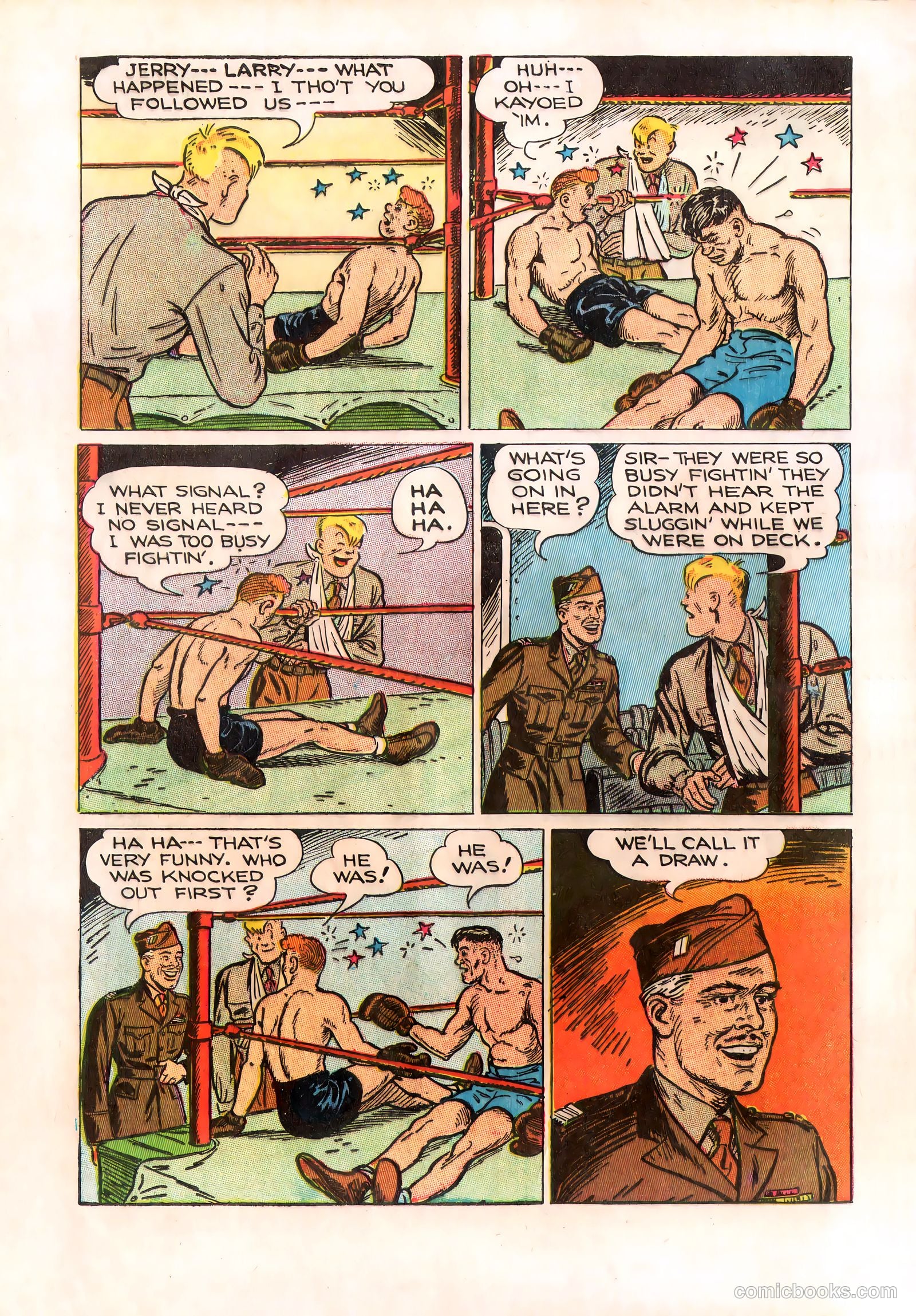 Joe Palooka Comics #1 (1945) — page 30 of 36