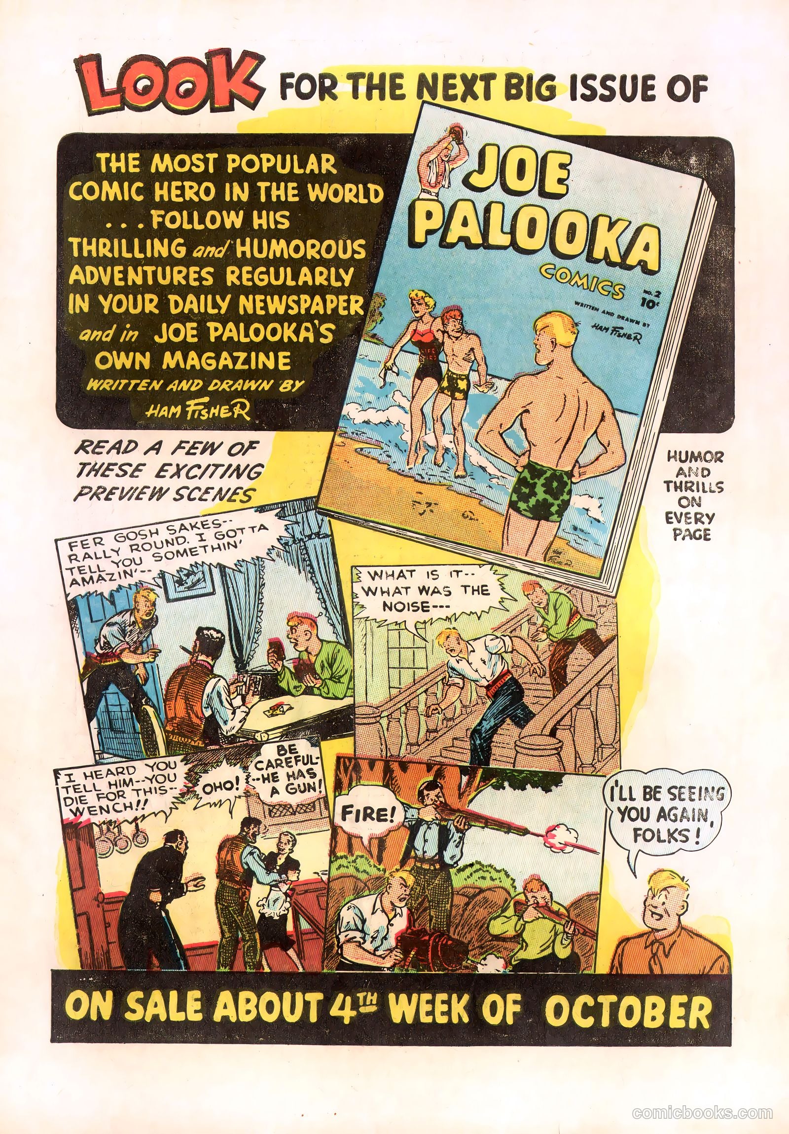 Joe Palooka Comics #1 (1945) — page 34 of 36