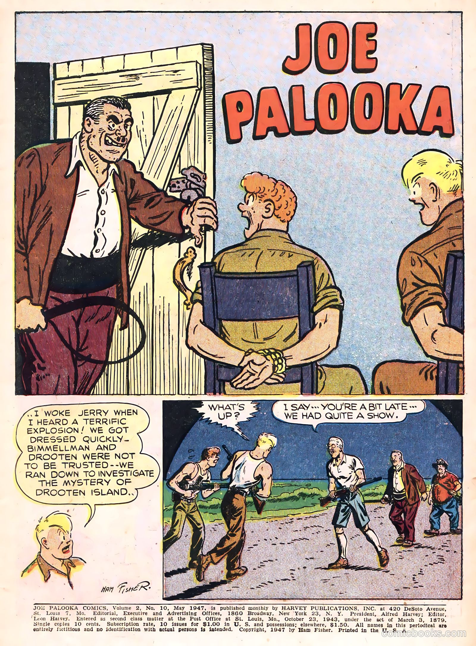 Joe Palooka #10 (1947) — page 3 of 52