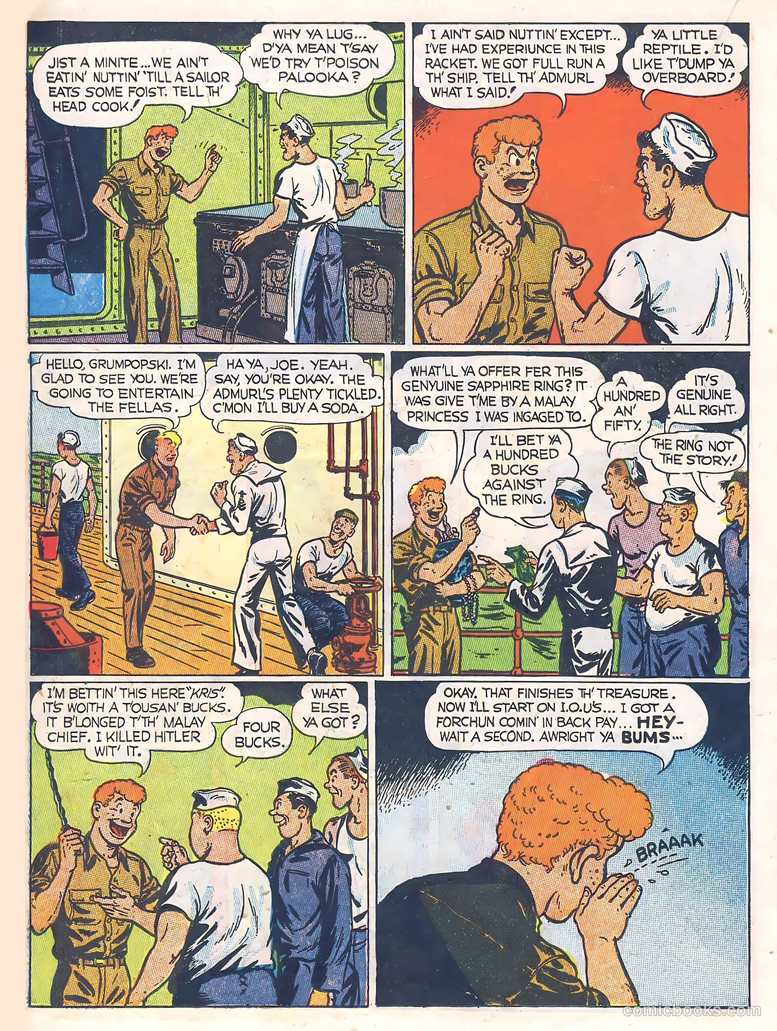 Joe Palooka #10 (1947) — page 32 of 52