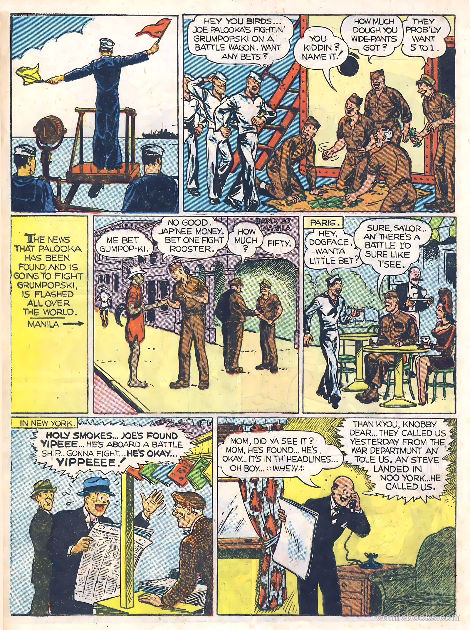 Joe Palooka #10 (1947) — page 34 of 52
