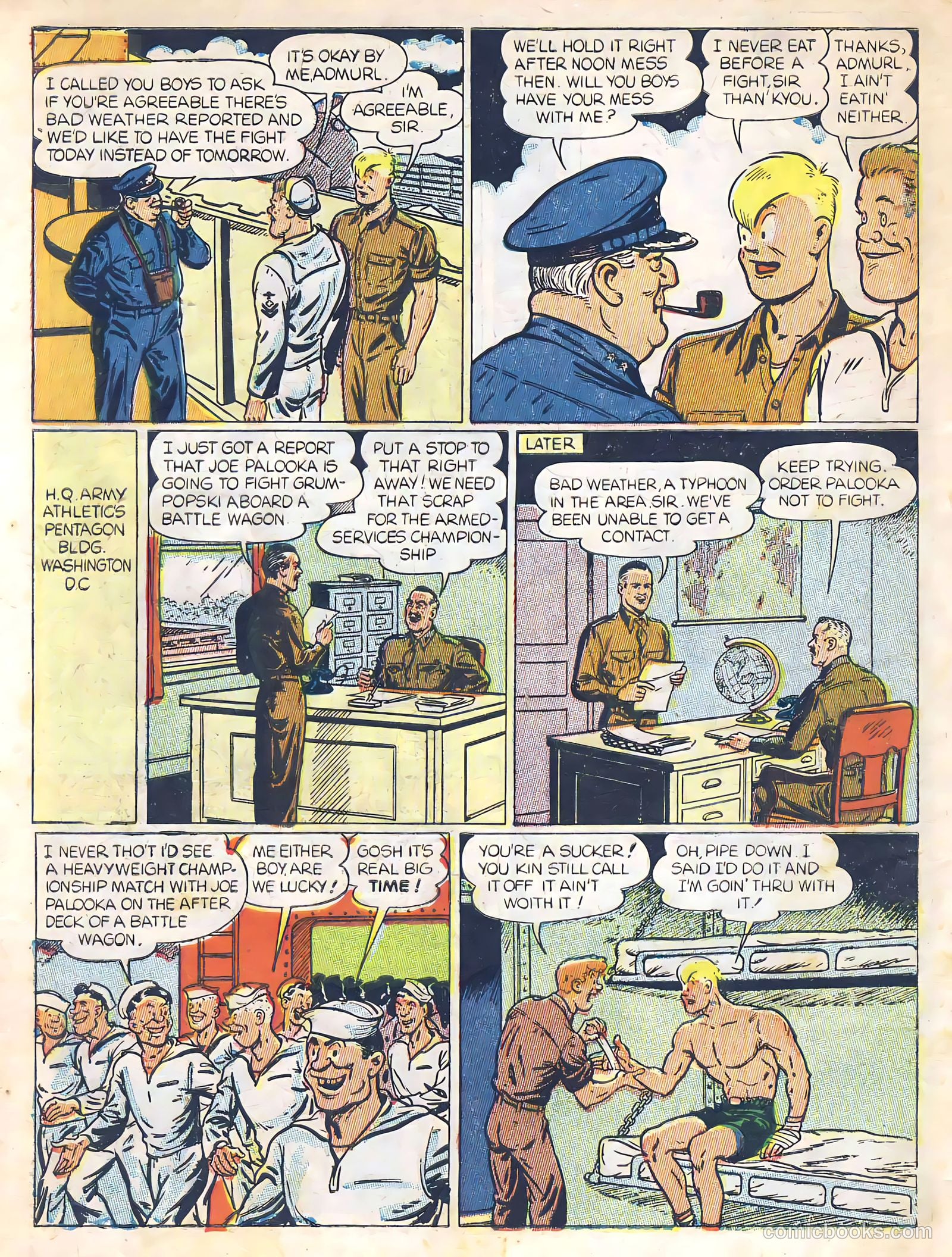 Joe Palooka Comics #11 (1947) — page 6 of 52