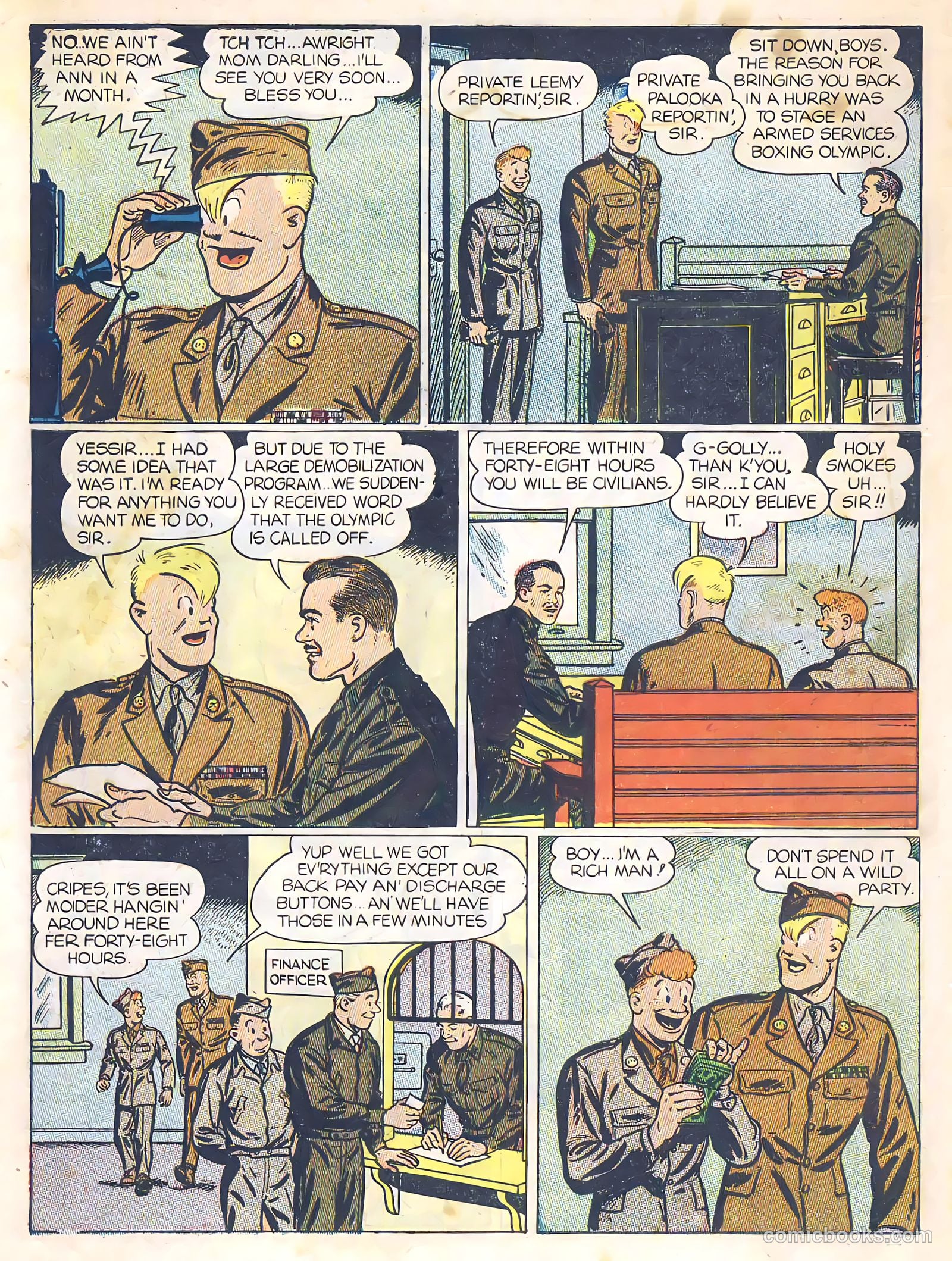 Joe Palooka Comics #11 (1947) — page 14 of 52