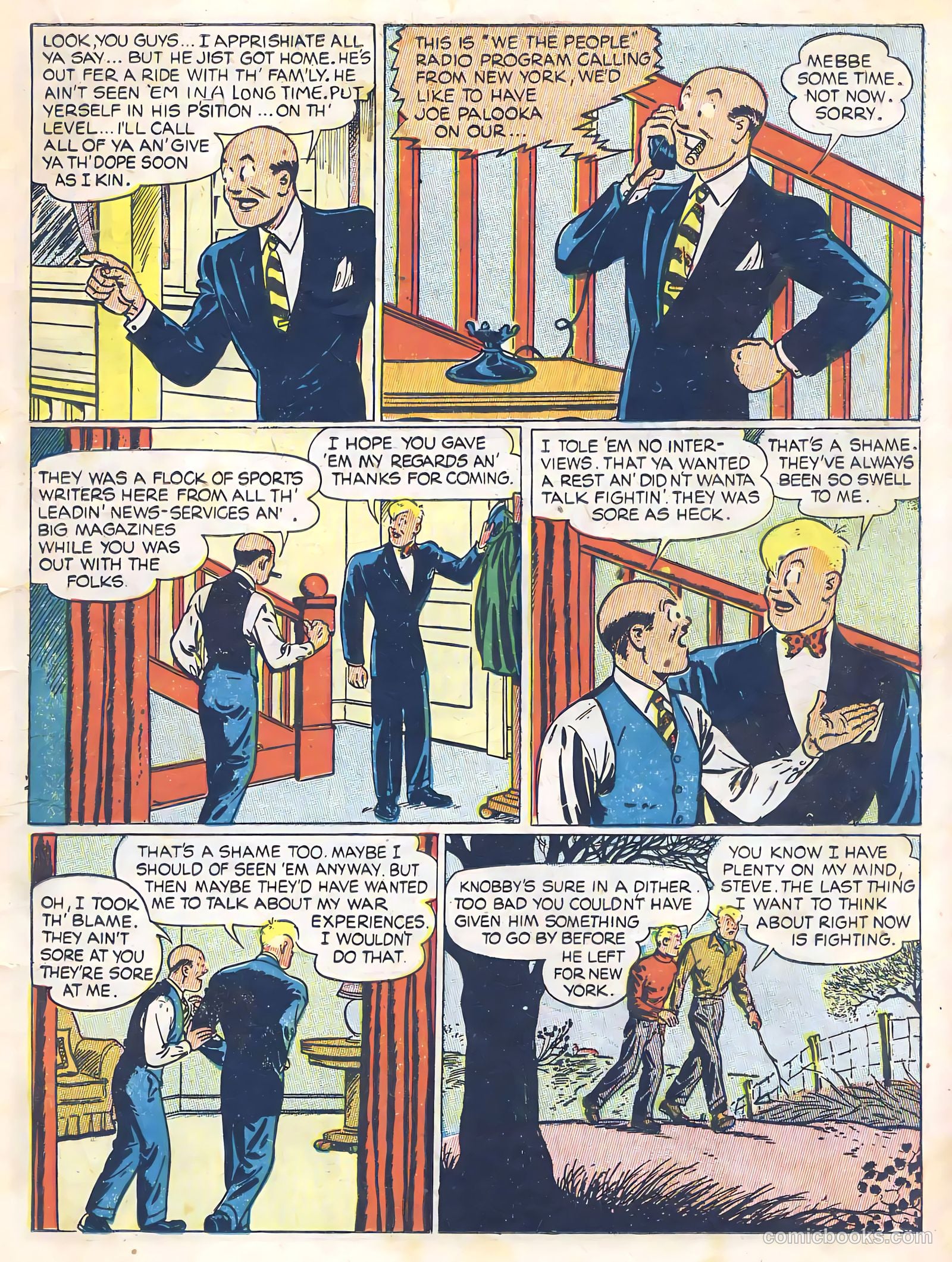 Joe Palooka Comics #11 (1947) — page 23 of 52