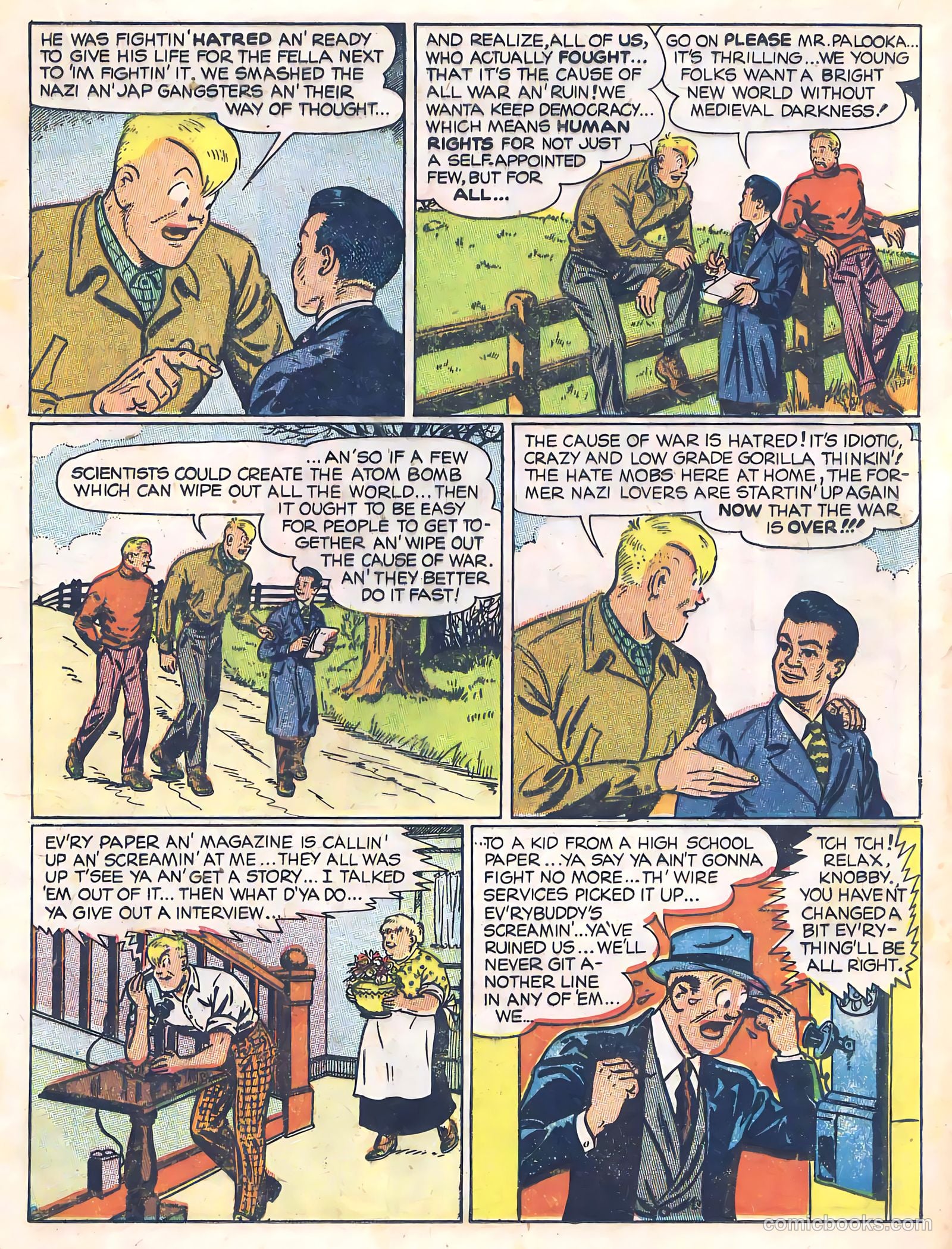 Joe Palooka Comics #11 (1947) — page 25 of 52
