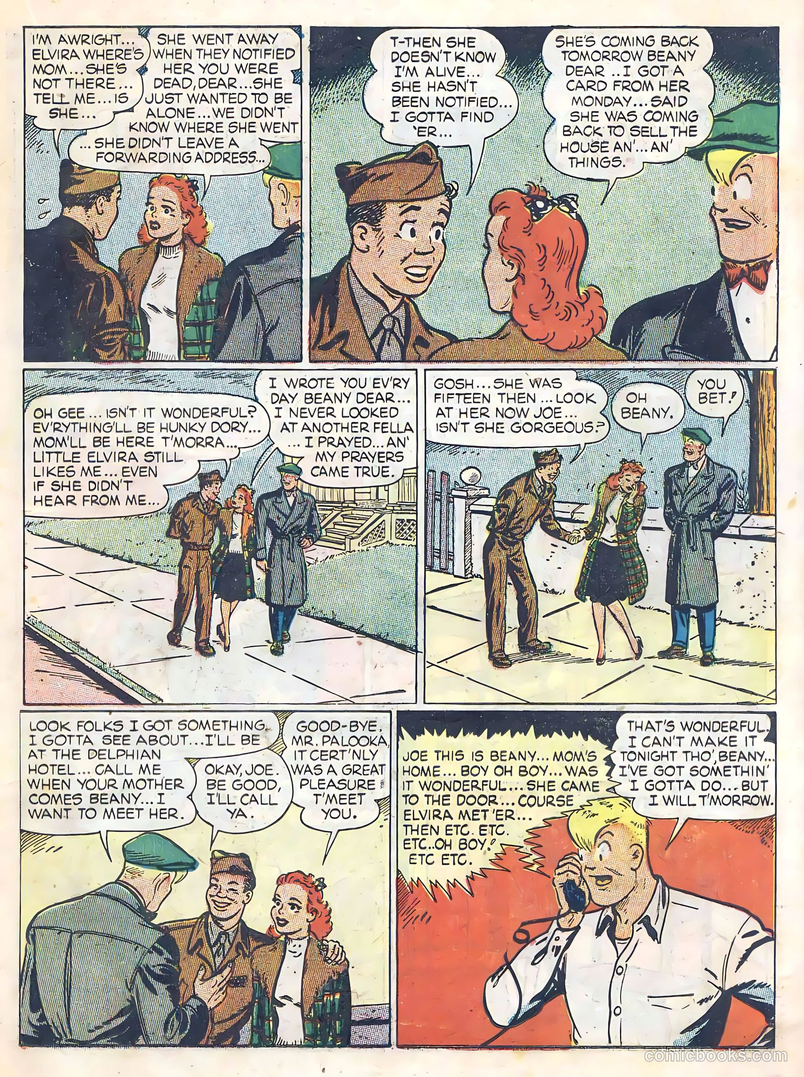 Joe Palooka Comics #11 (1947) — page 33 of 52