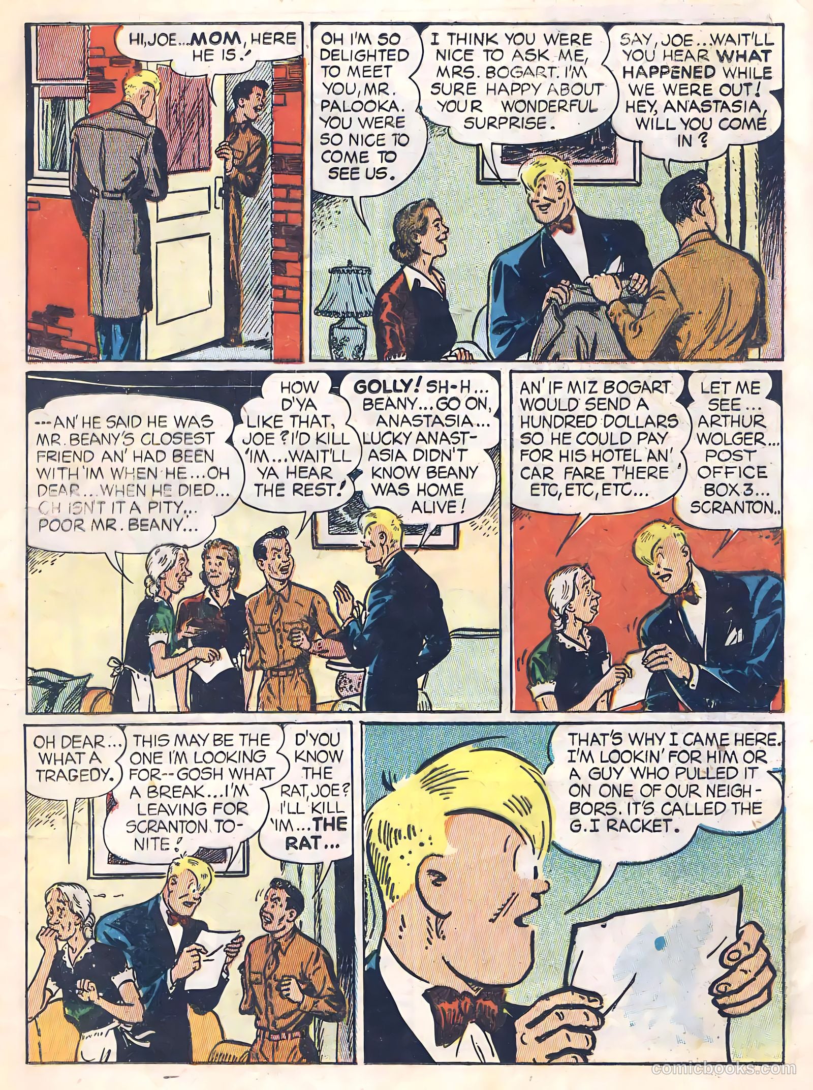 Joe Palooka Comics #11 (1947) — page 35 of 52