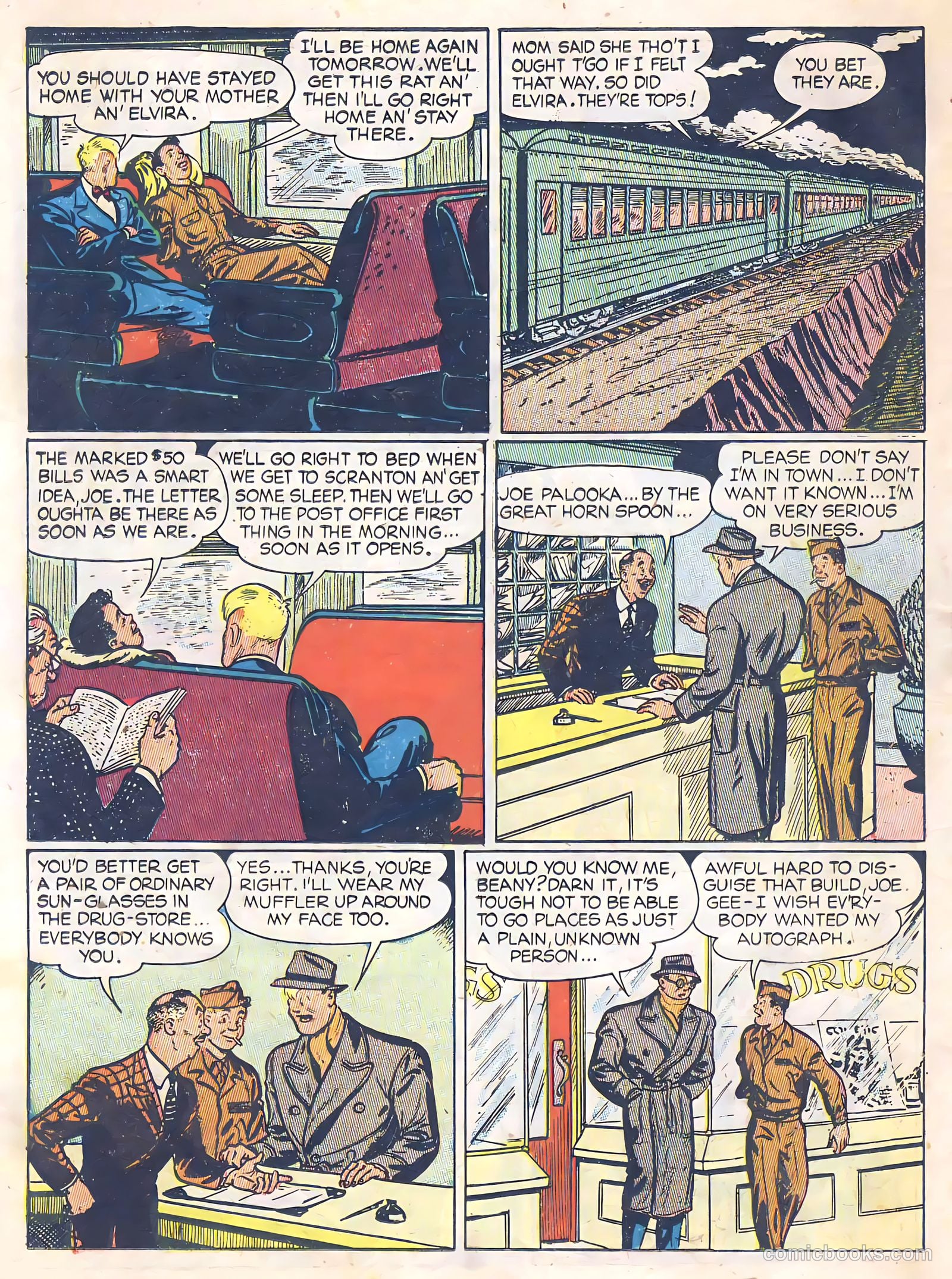 Joe Palooka Comics #11 (1947) — page 36 of 52