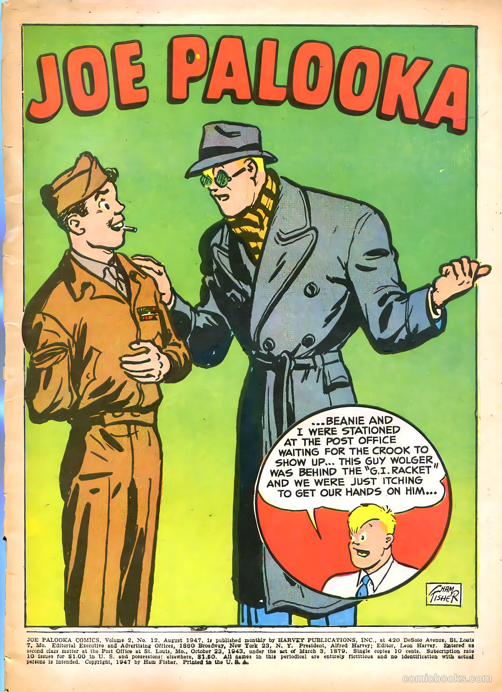 Joe Palooka #12 (1947) — page 3 of 52