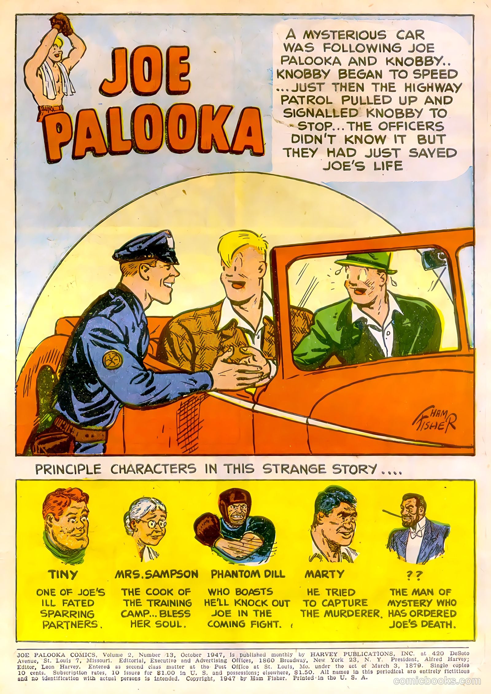 Joe Palooka #13 (1947) — page 3 of 52