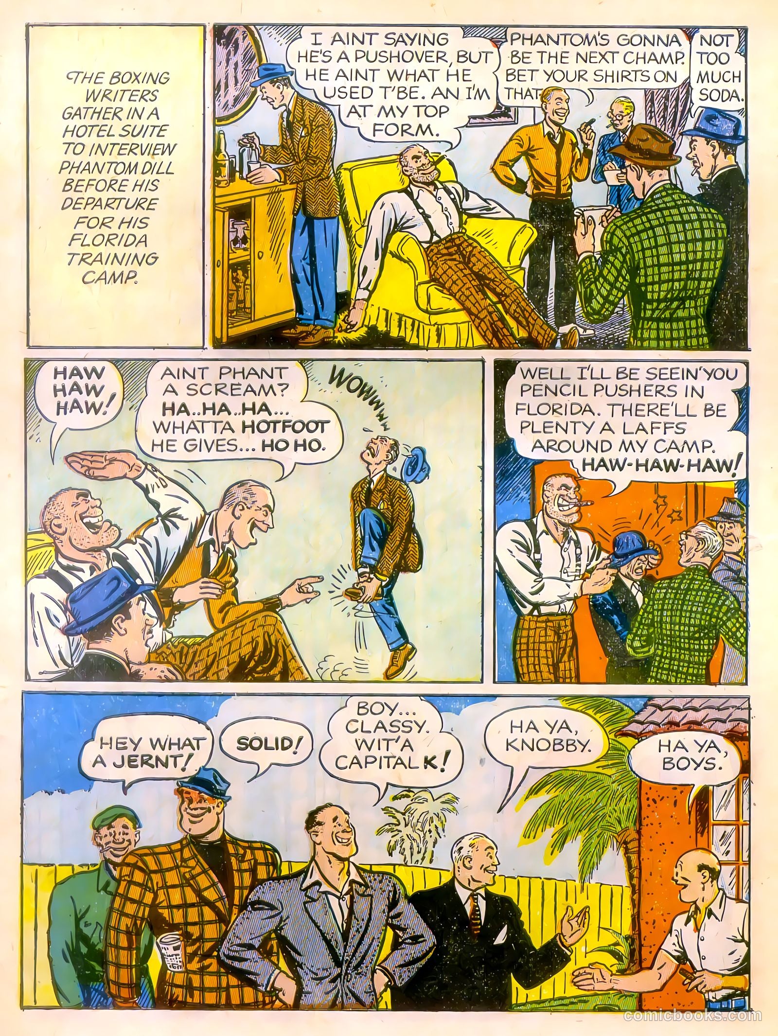 Joe Palooka #13 (1947) — page 6 of 52