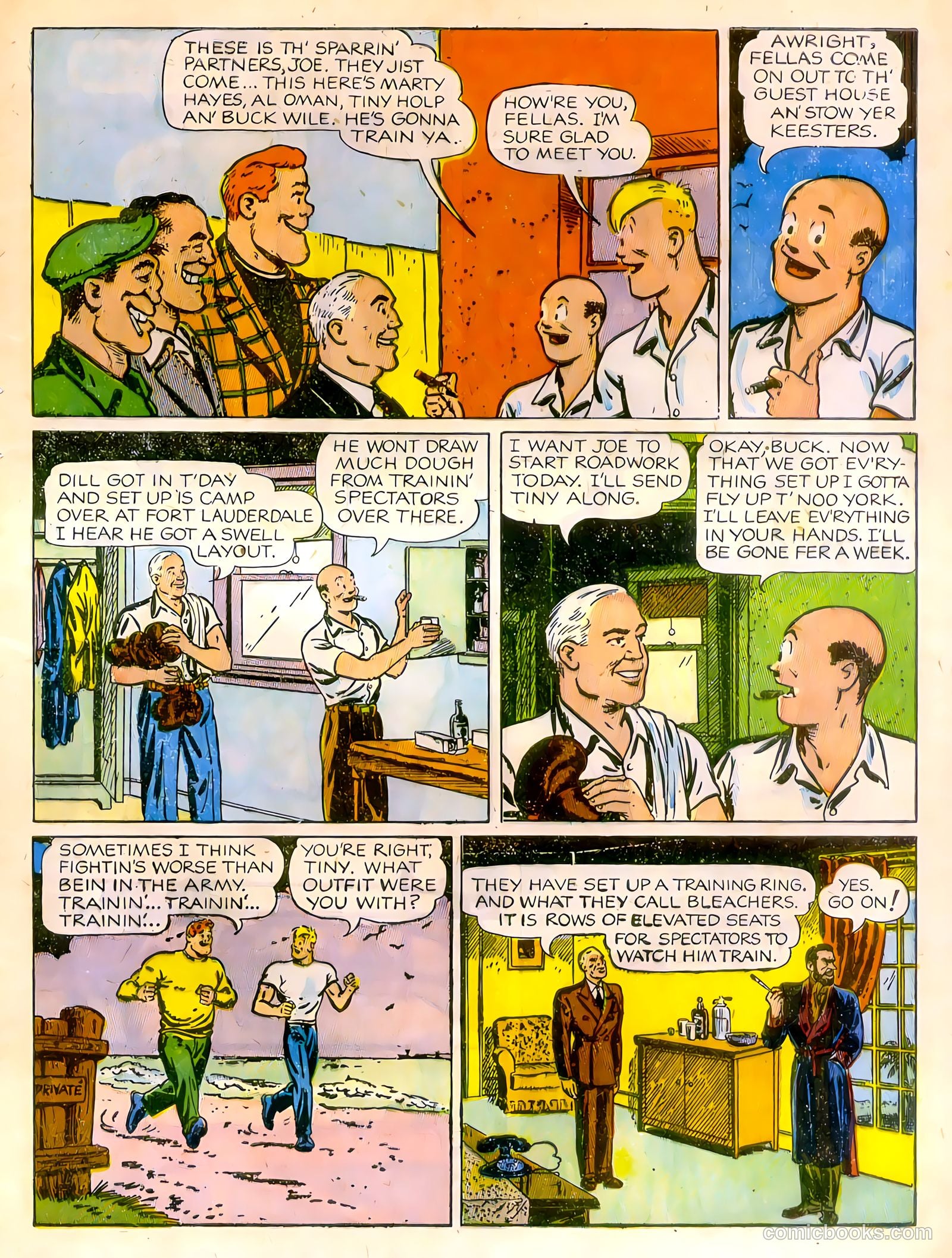 Joe Palooka #13 (1947) — page 7 of 52