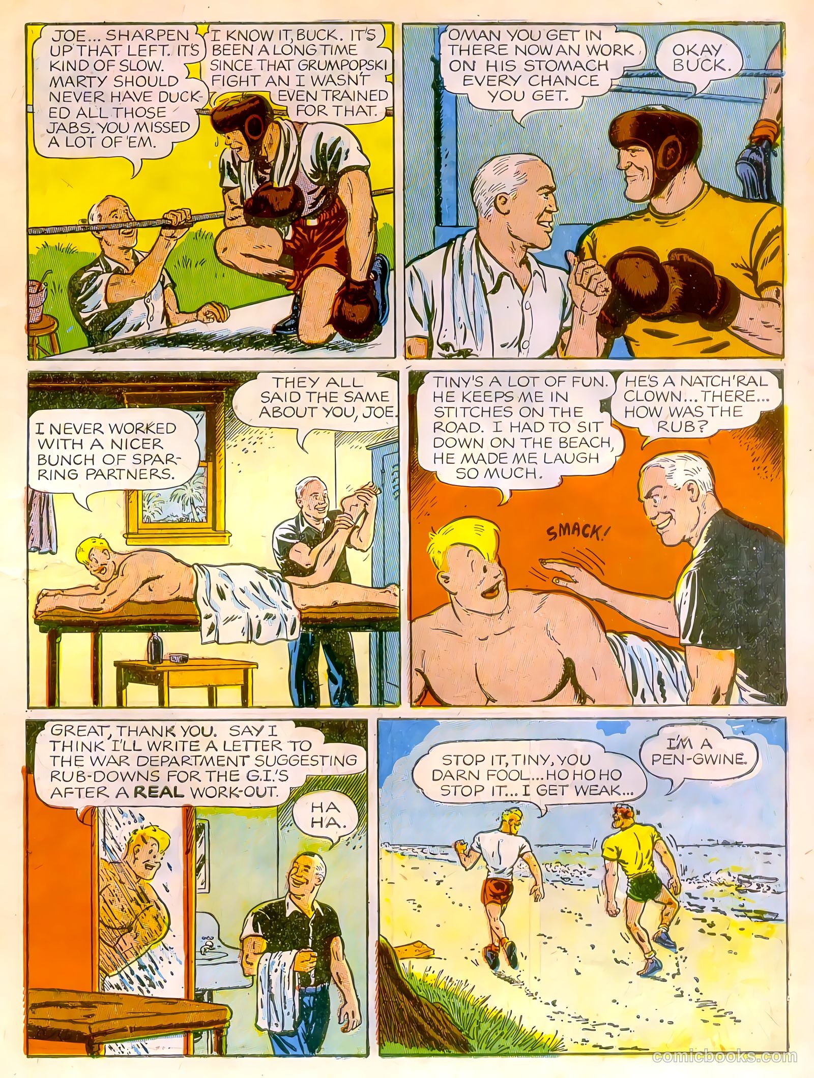 Joe Palooka #13 (1947) — page 9 of 52