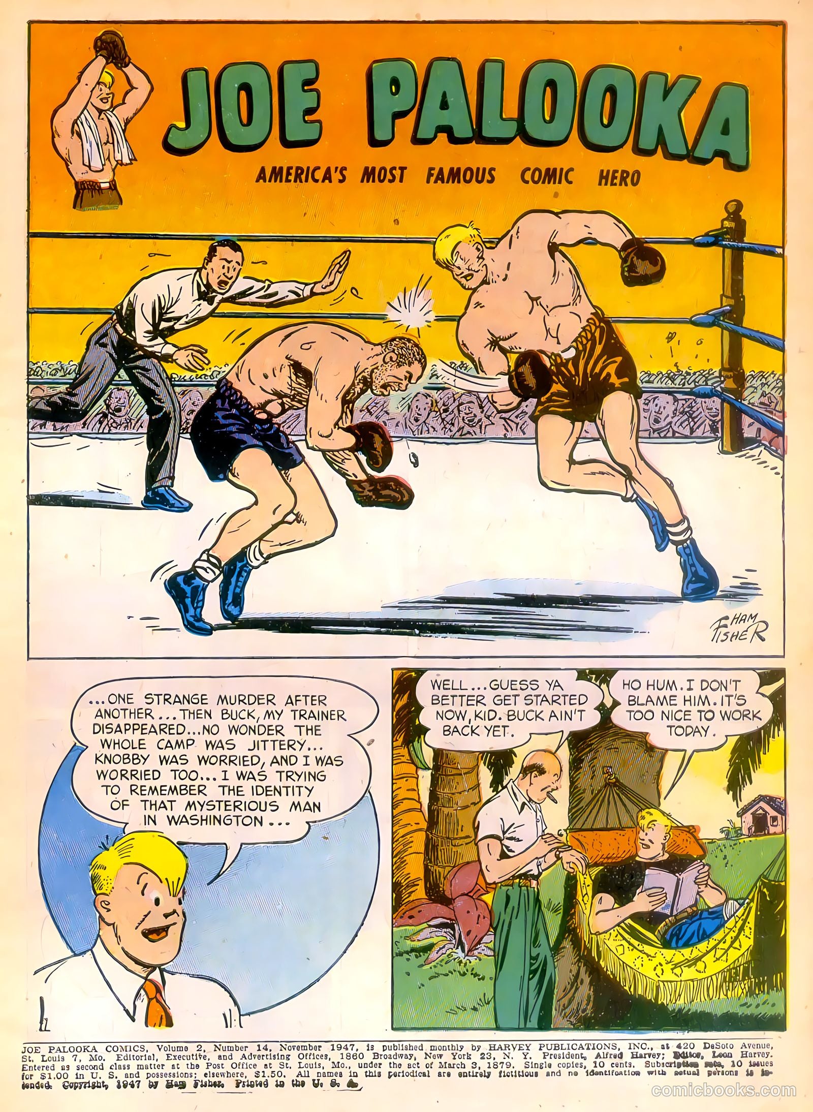 Joe Palooka Comics #14 (1947) — page 3 of 52