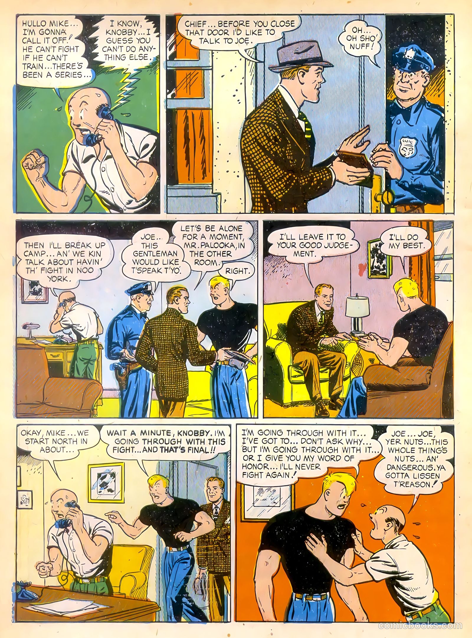 Joe Palooka Comics #14 (1947) — page 6 of 52